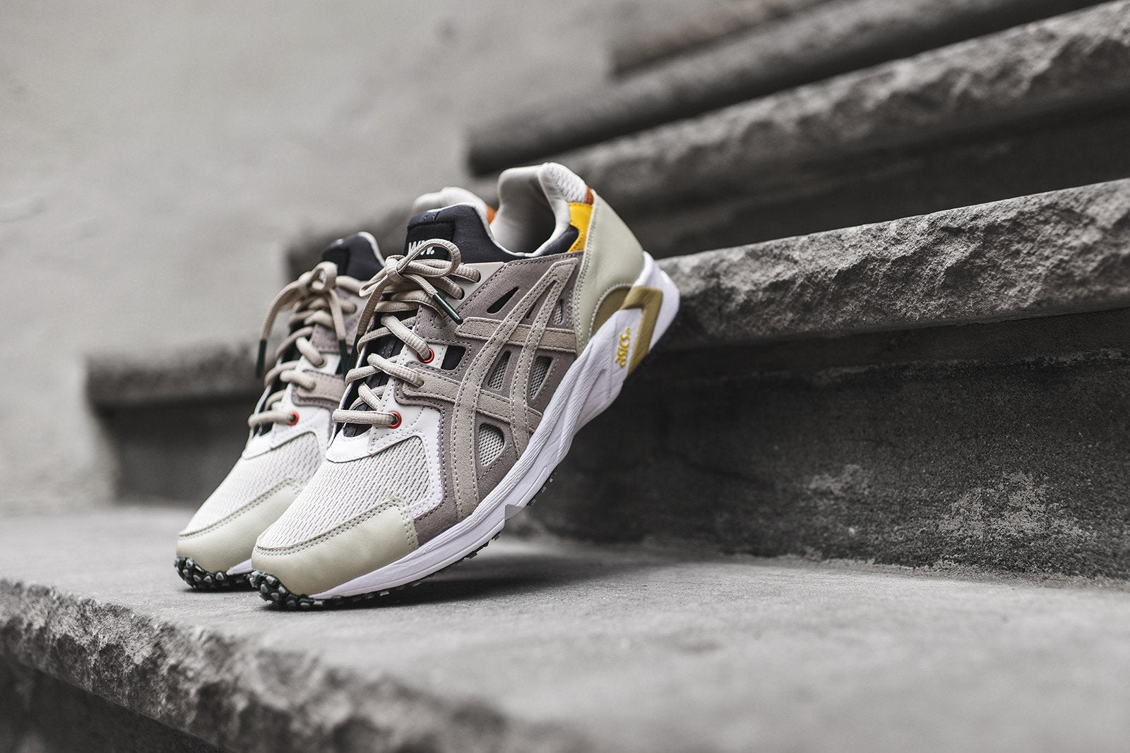 Asics x Wood Wood Gel DS Trainer - Moonrock / Feather – Kith Europe