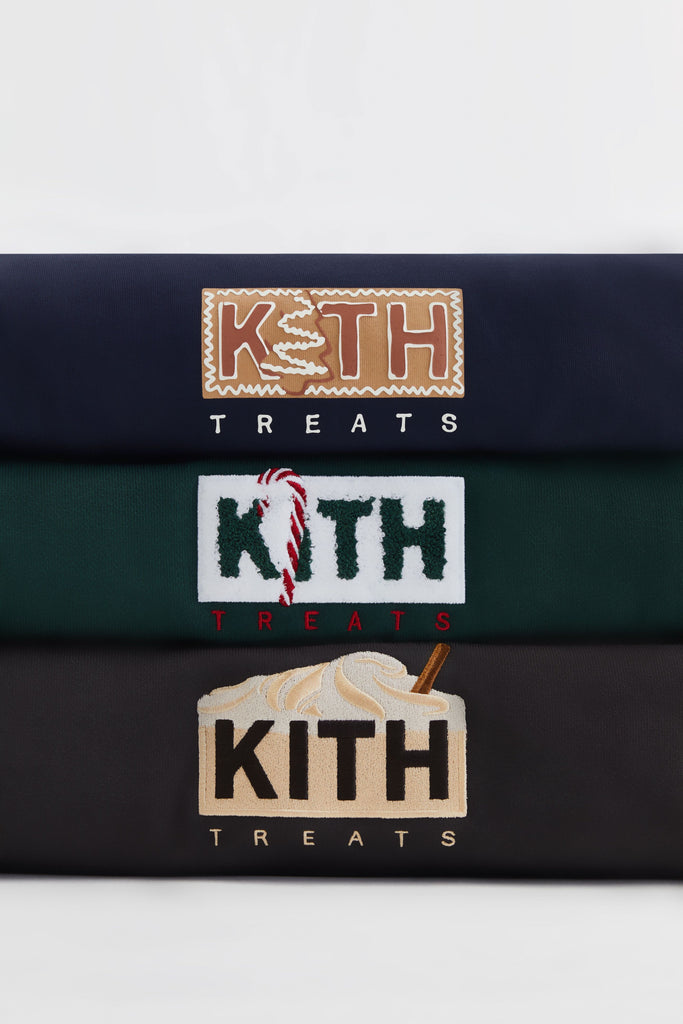 割引価格】Kith Treats Eggnog Classic Logo Crewneck qcnX6