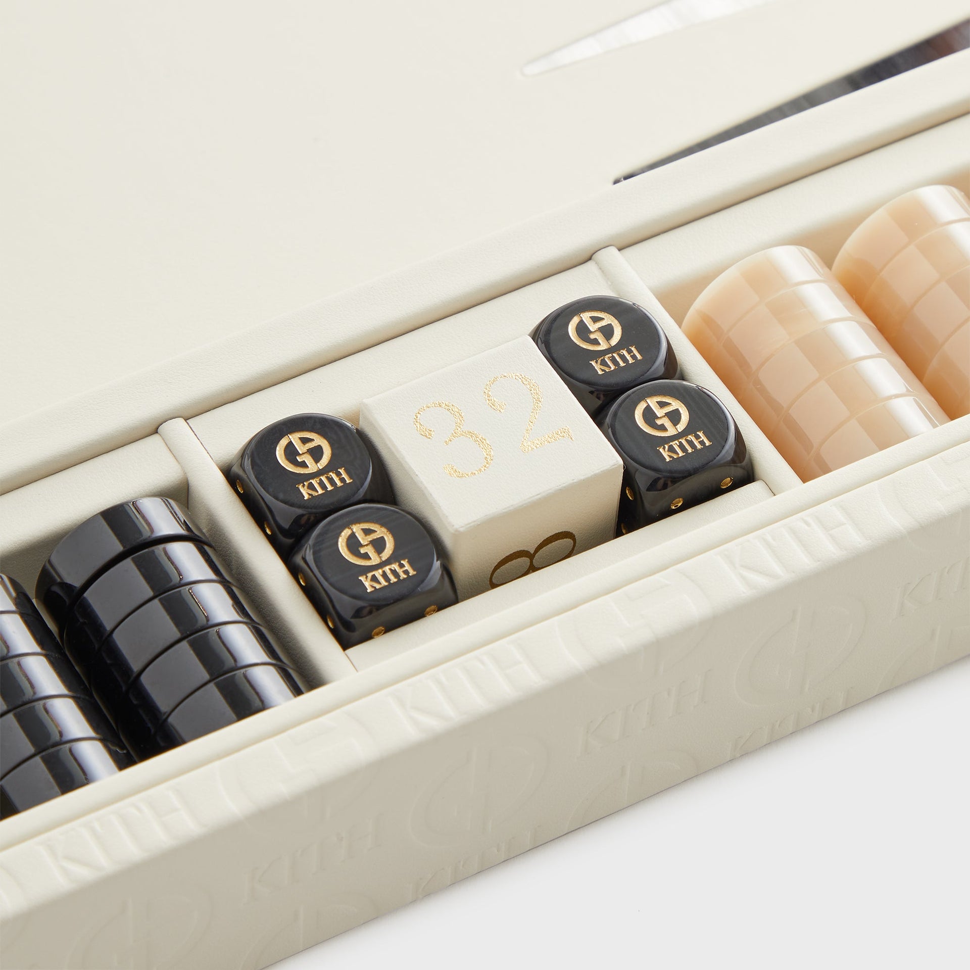 Giorgio Armani & Kith Backgammon Set - Tofu