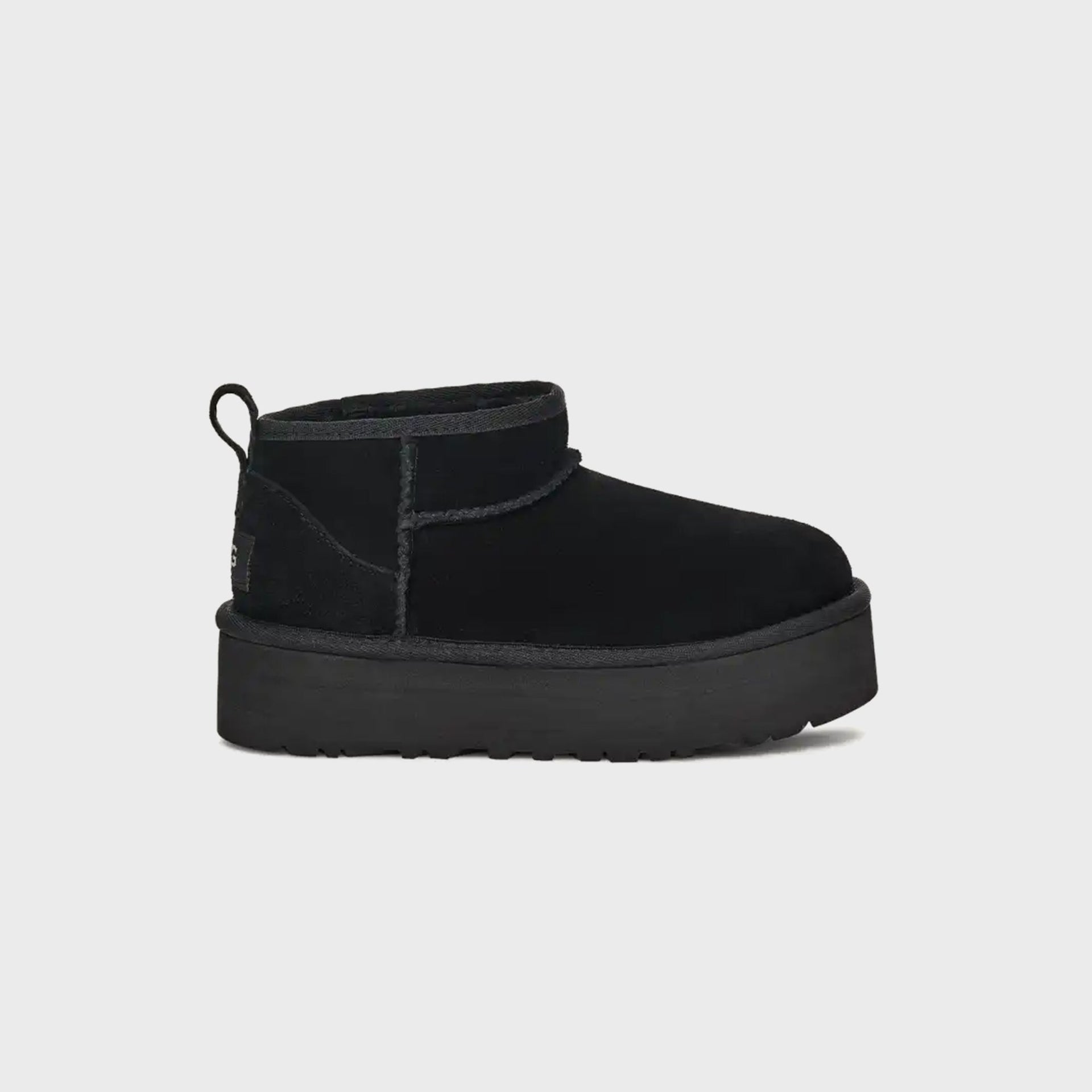 UGG Kids Classic Ultra Mini - Platform Black