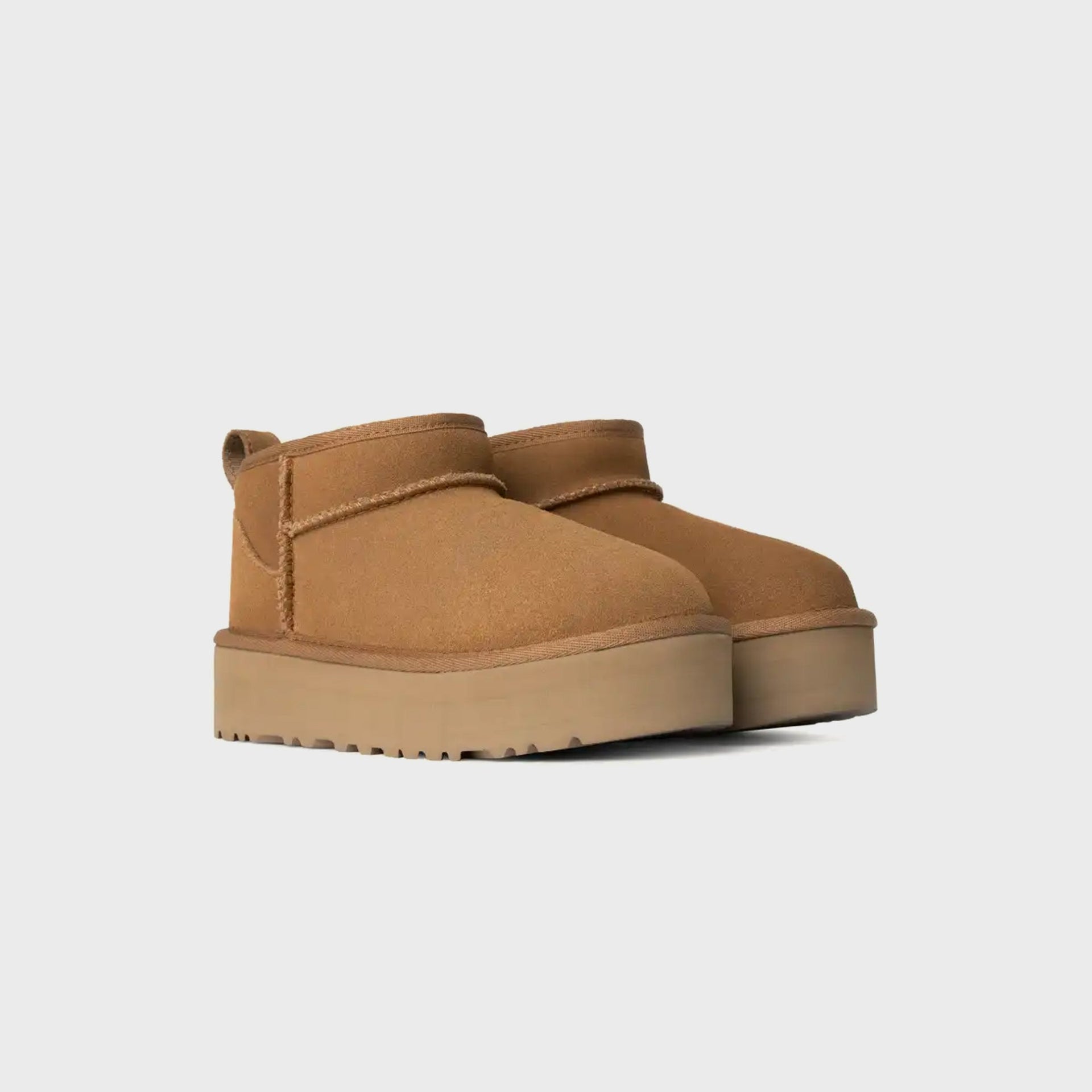 UGG Kids Classic Ultra Mini Platform - Chestnut