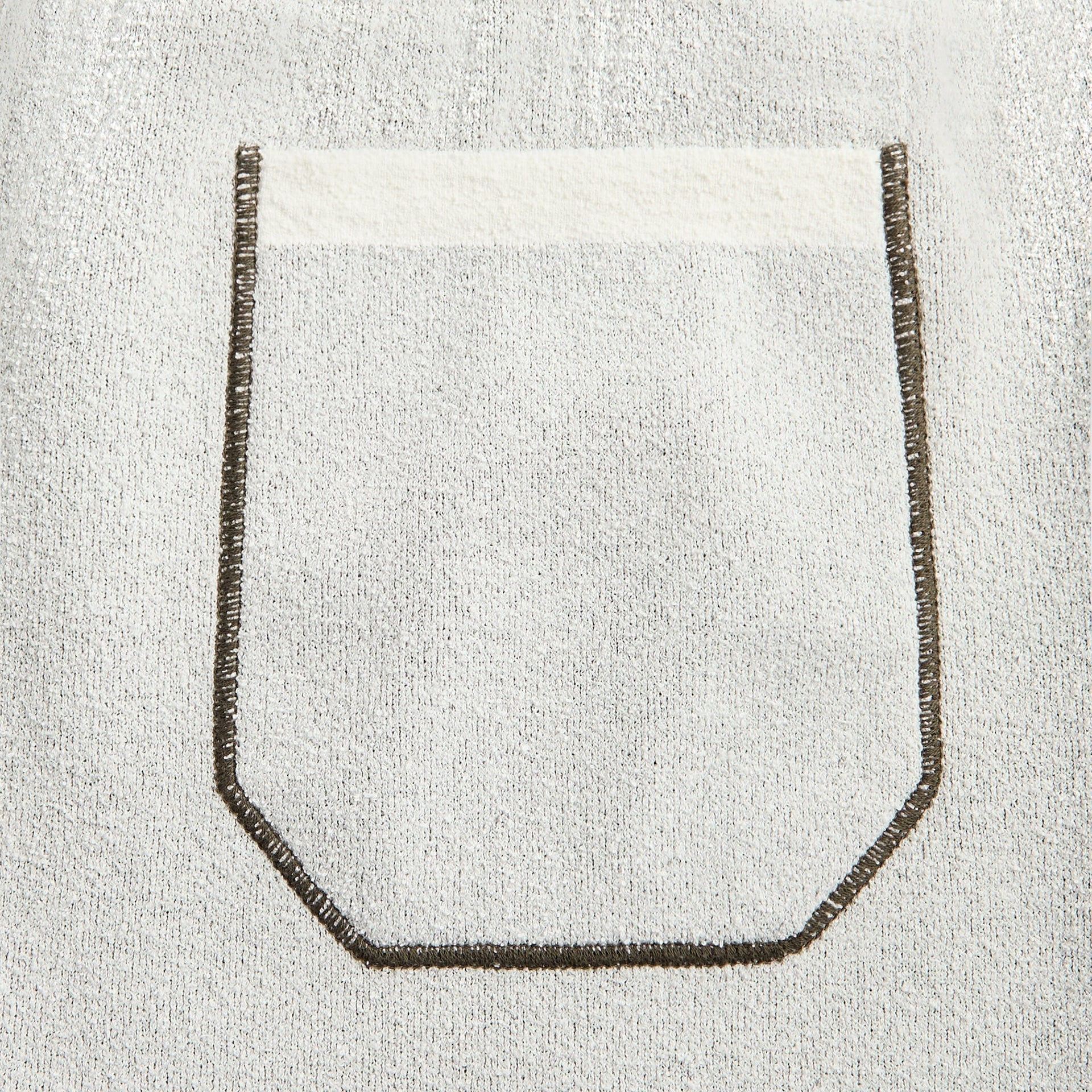 Stone Island Double Face Bi-Color Cotton Nylon Shorts - Ivory