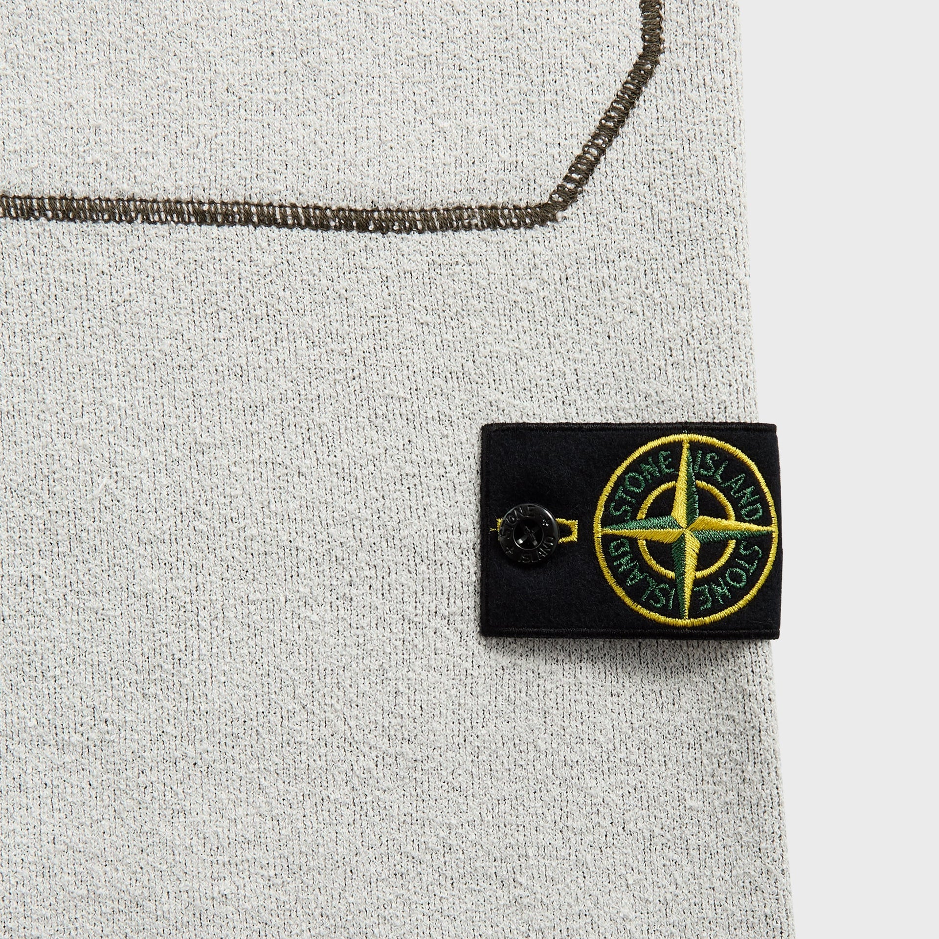 Stone Island Double Face Bi-Color Cotton Nylon Shorts - Ivory