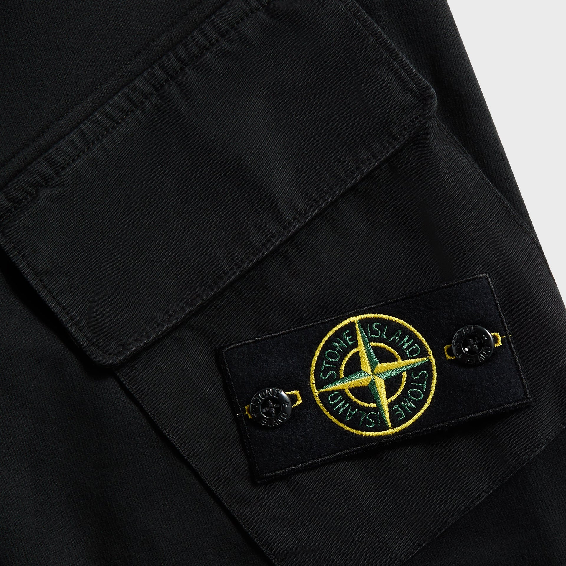 Stone Island Hoodie Sweater in Black