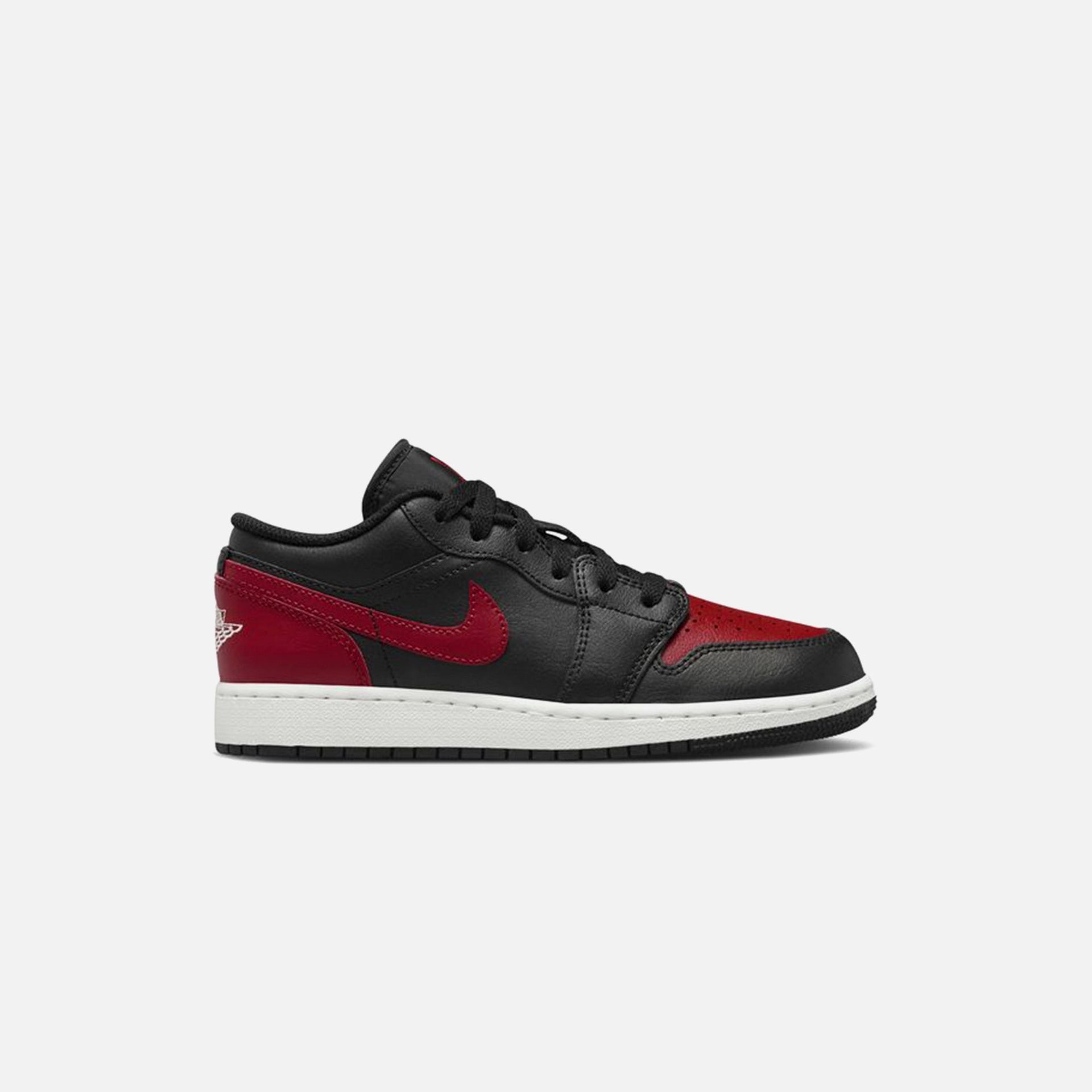 Nike Jordan Grade School Air Jordan 1 Low - Black / Varsity Red / Summit White