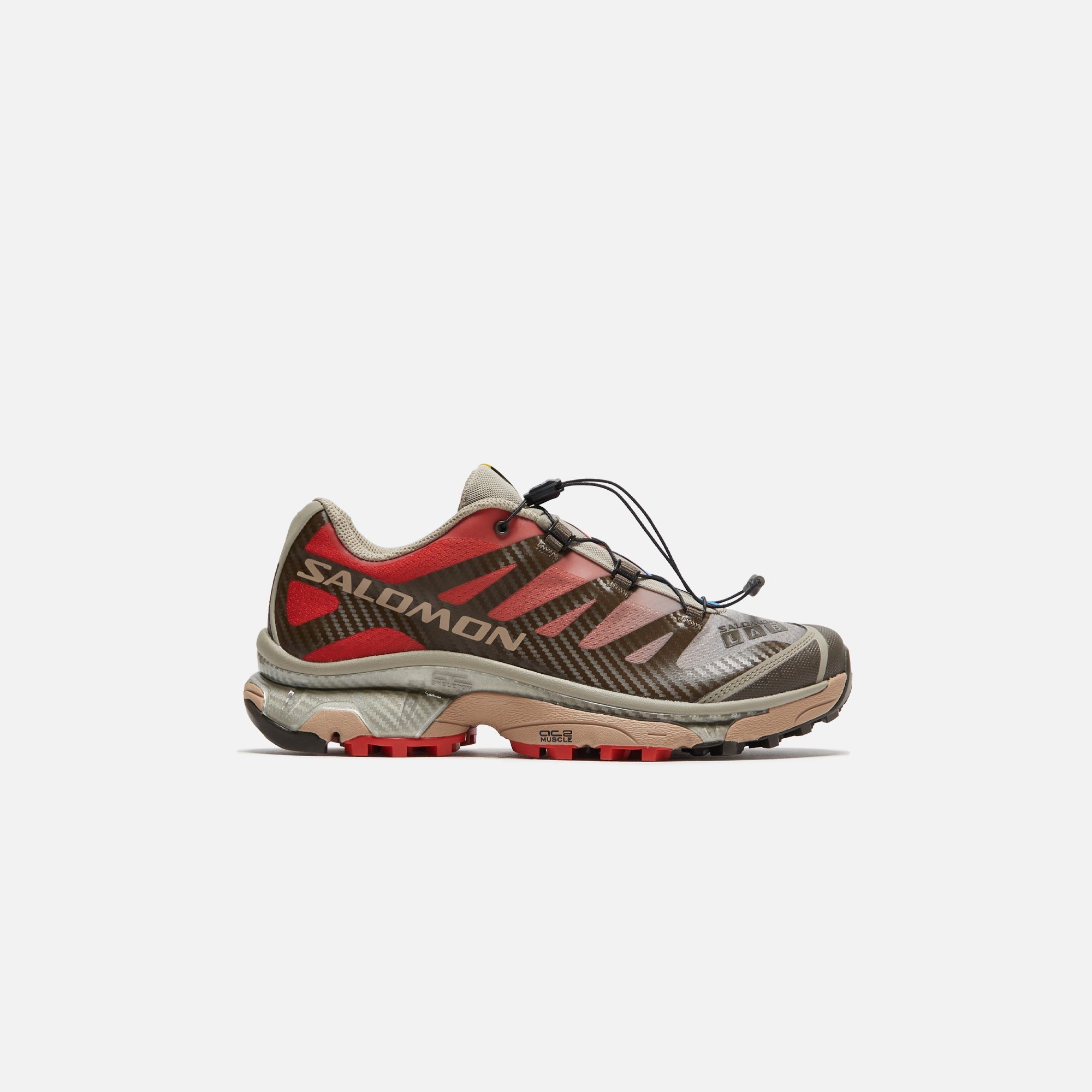 Salomon XT-4 OG - Wren / Vintage Khaki / Aurora Red – Kith