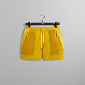 Kith for Columbia Wind Short - Gold Leaf