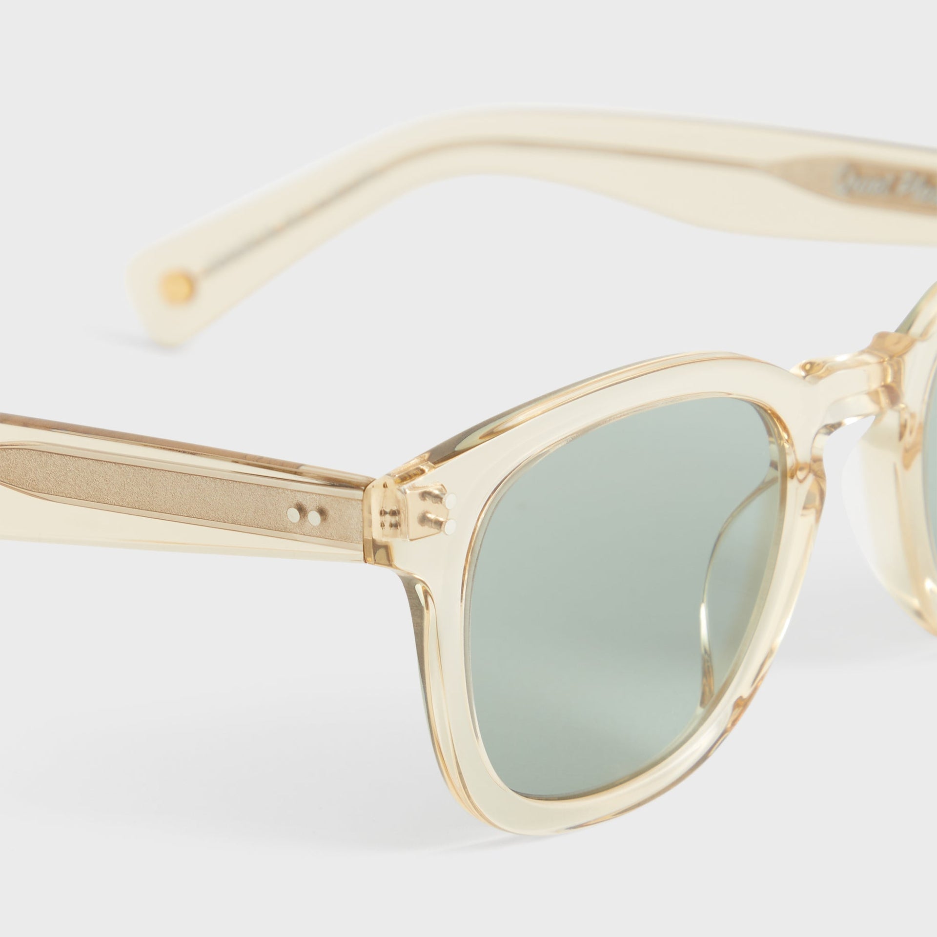 Kith for Garrett Leight Kinney II - Champagne / Aqua