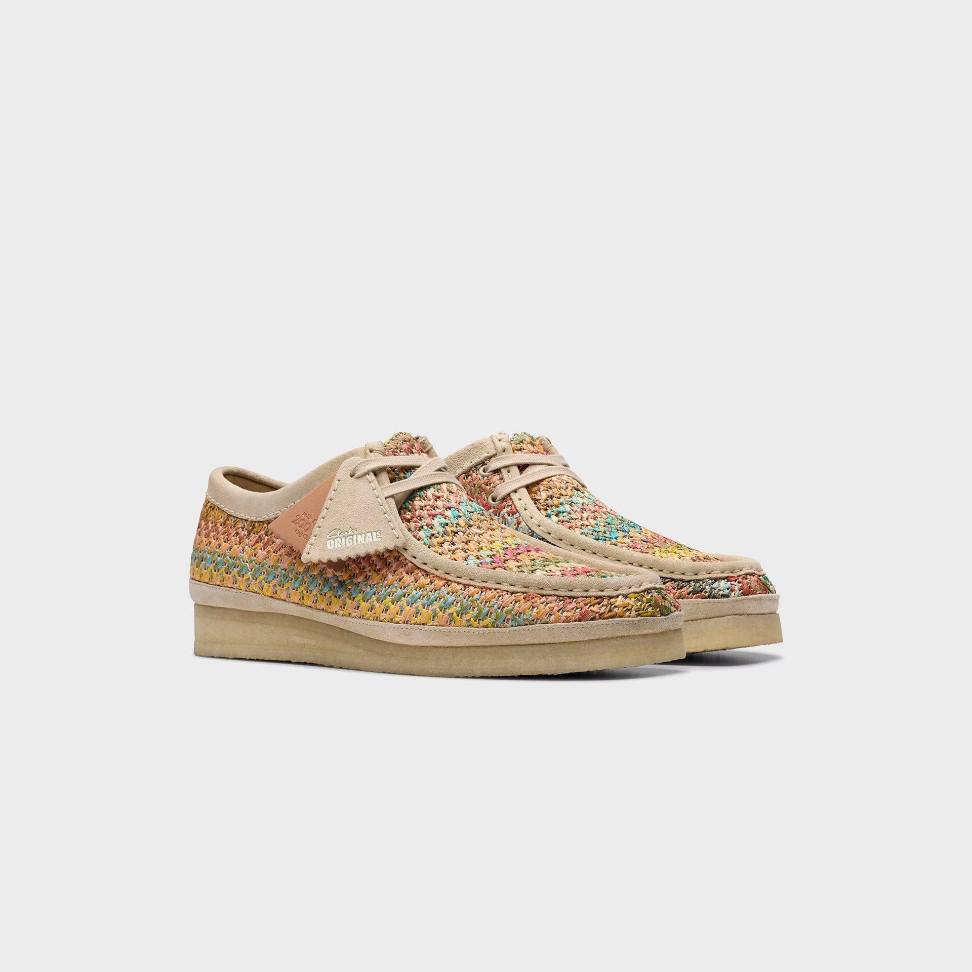Clarks Wallabee Raffia - Multicolor