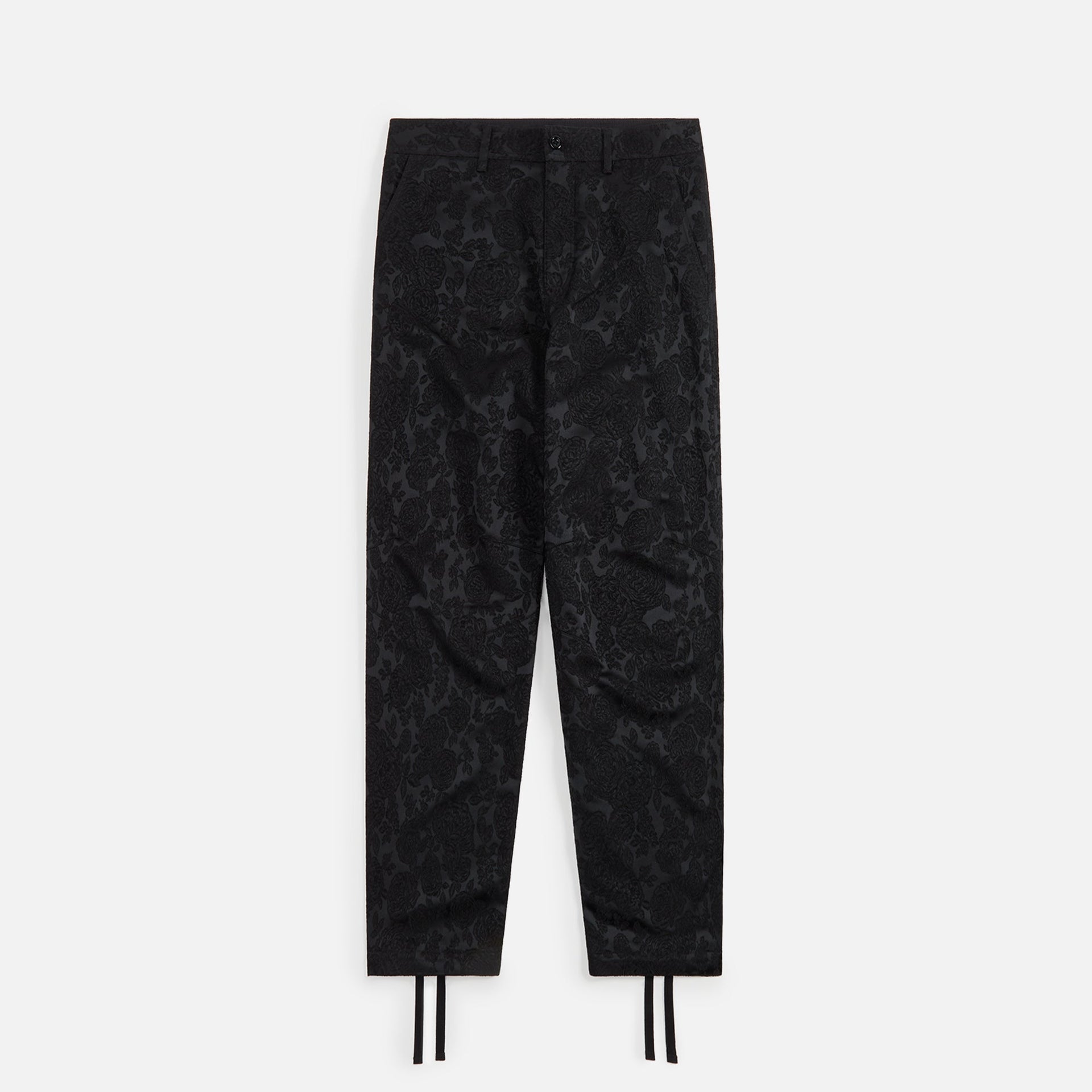 4S Designs Over Pant - Black Rose Sateen Terry