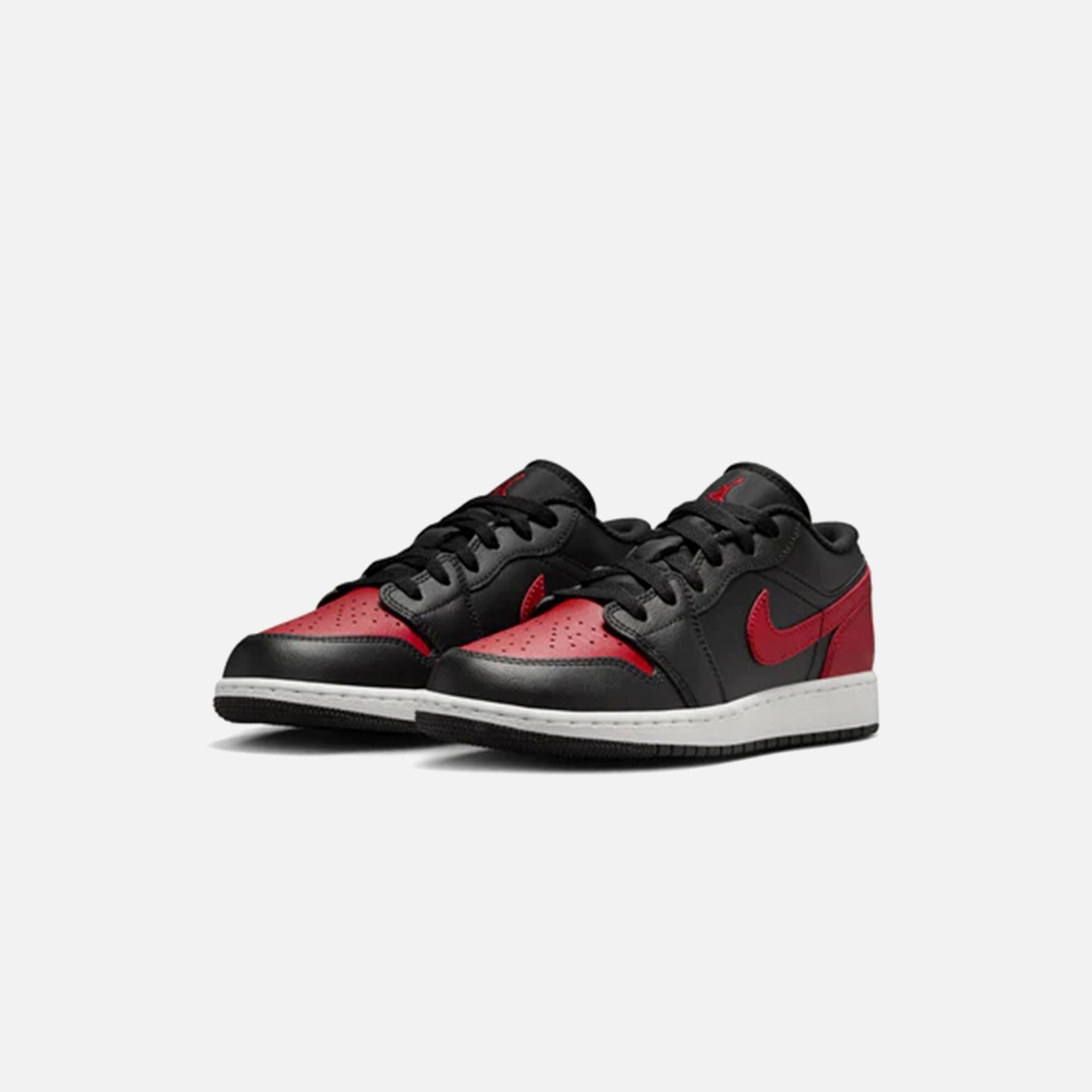 Nike Jordan Grade School Air Jordan 1 Low - Black / Varsity Red / Summit White