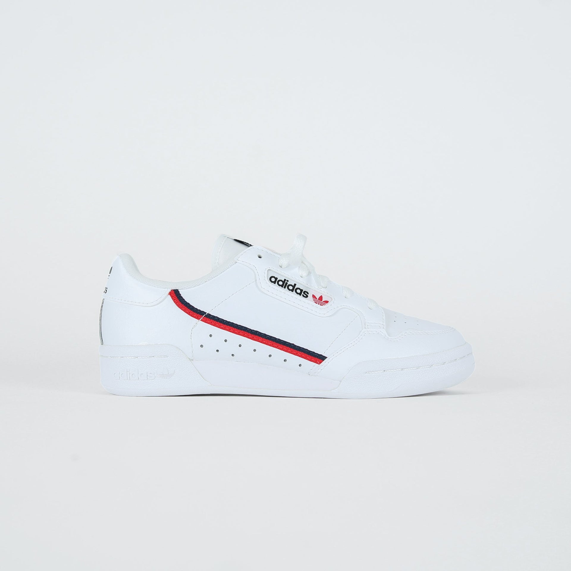 adidas Kids Continential 80 Classic - White / Scarlet / Navy