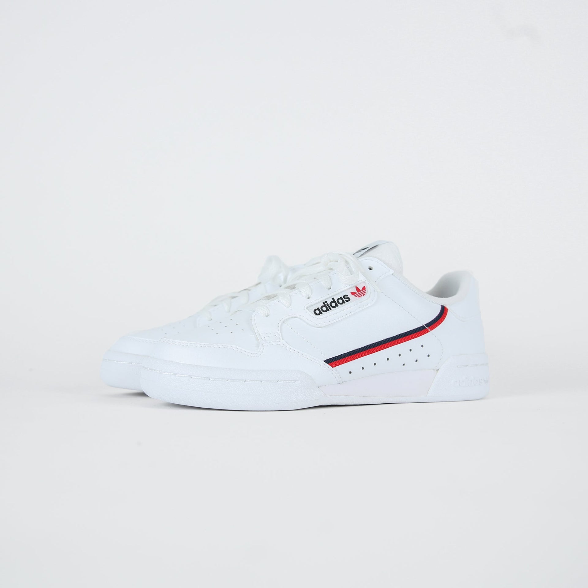 adidas Kids Continential 80 Classic - White / Scarlet / Navy