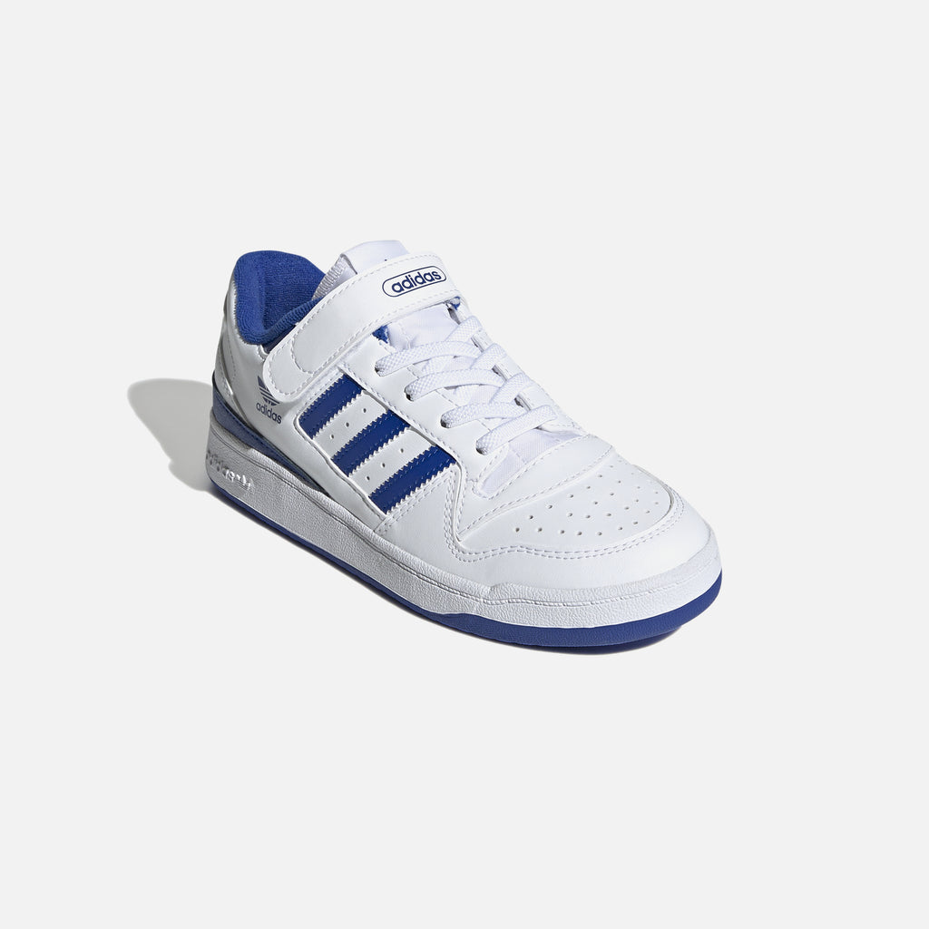 Adidas Men's Superstar Trefoil Shoes - Cloud White / Royal Blue