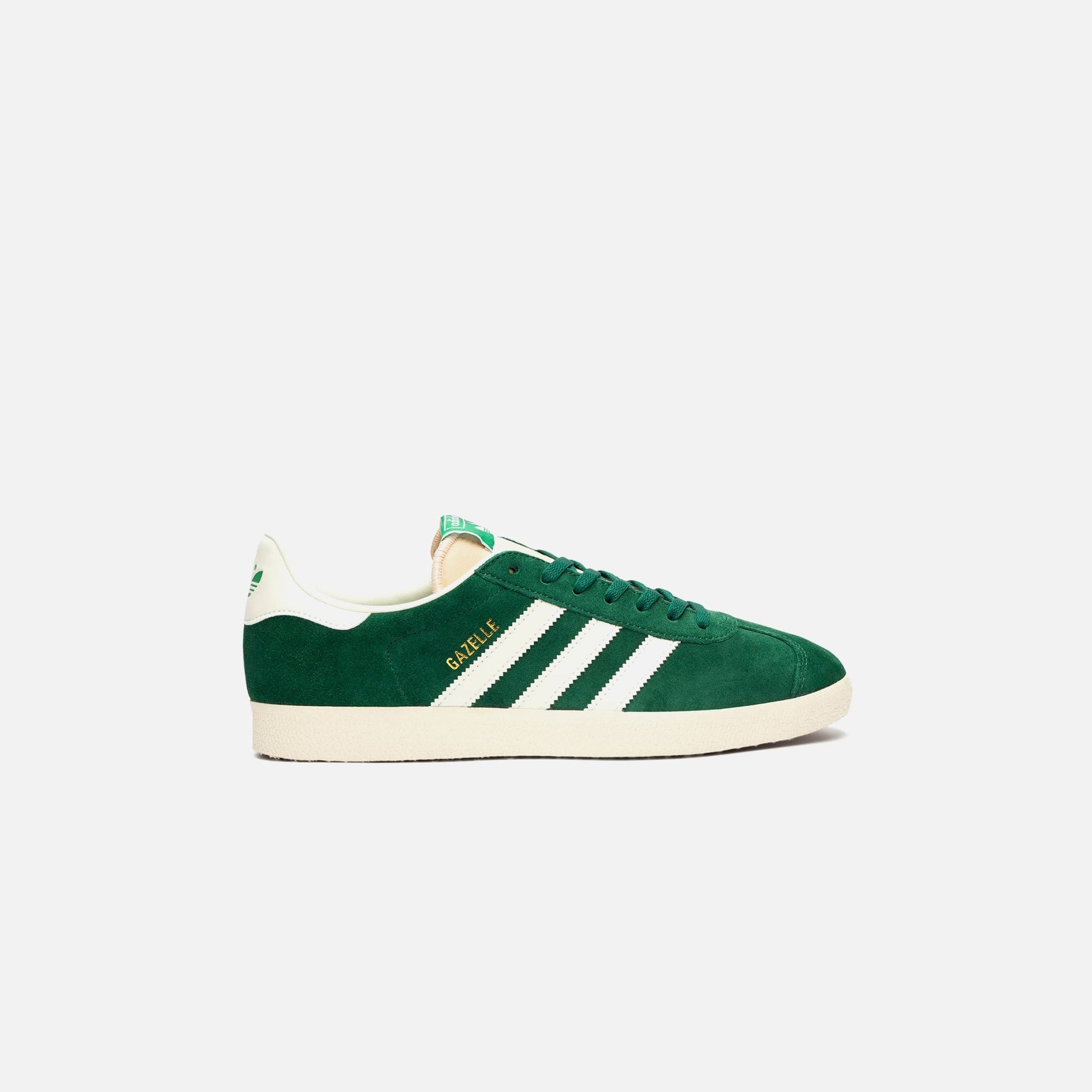 adidas Gazelle - Dark Green / Off White / Cream White