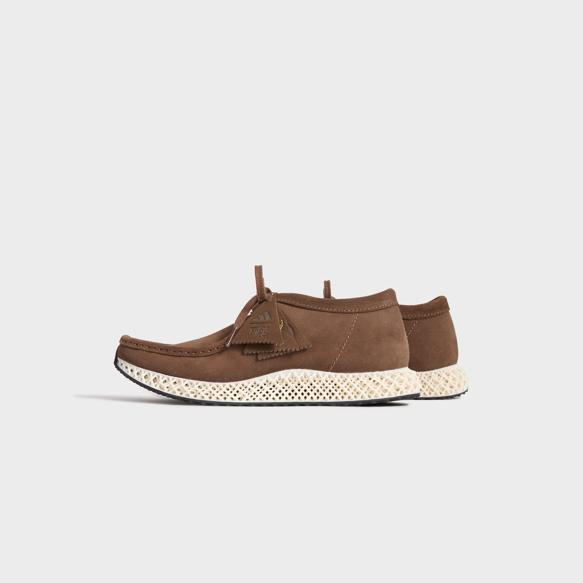 The 8th St Wallabee by Ronnie Fieg for adidas Originals & Clarks Originals 4D - Dark Grey Suede