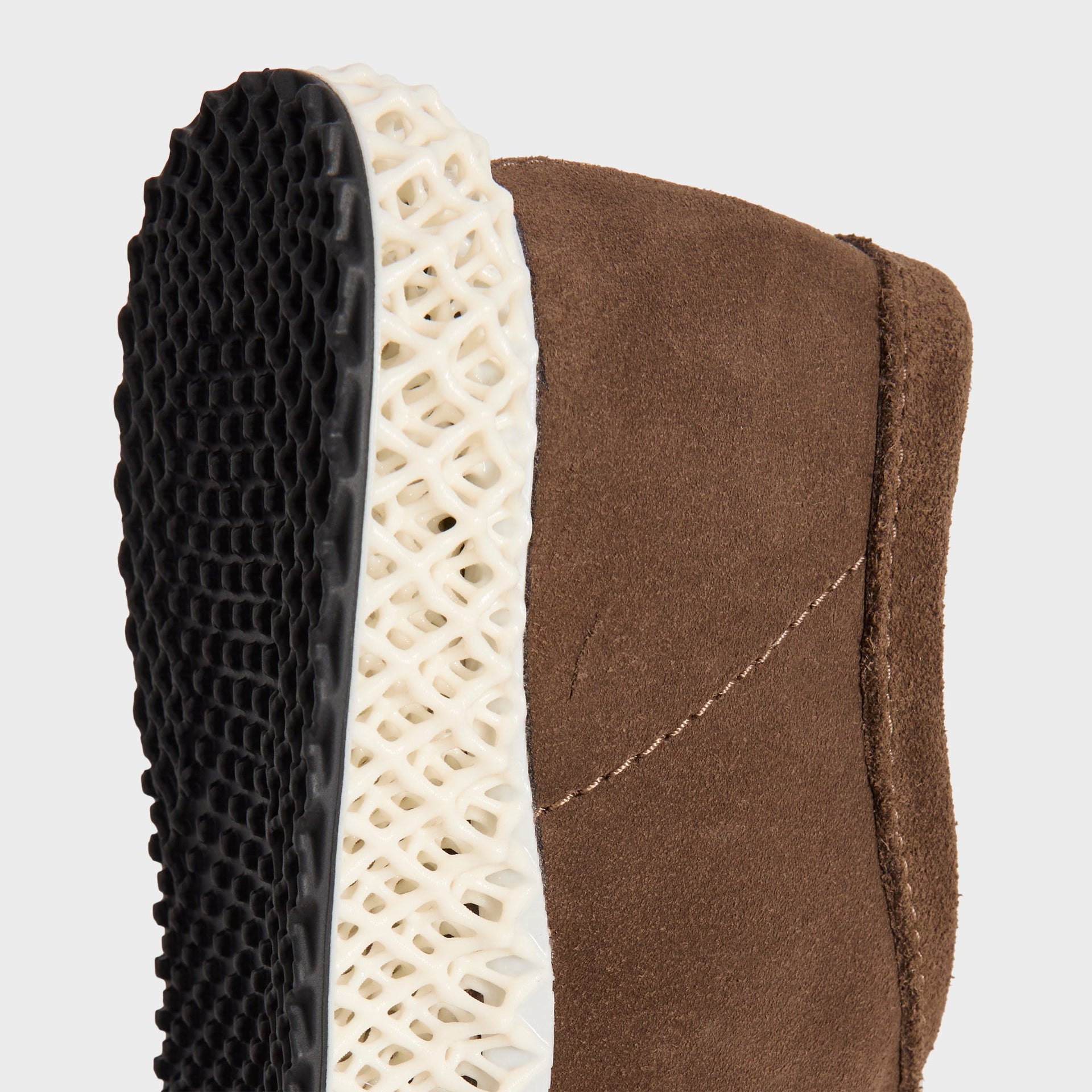 The 8th St Wallabee by Ronnie Fieg for adidas Originals & Clarks Originals 4D - Dark Grey Suede