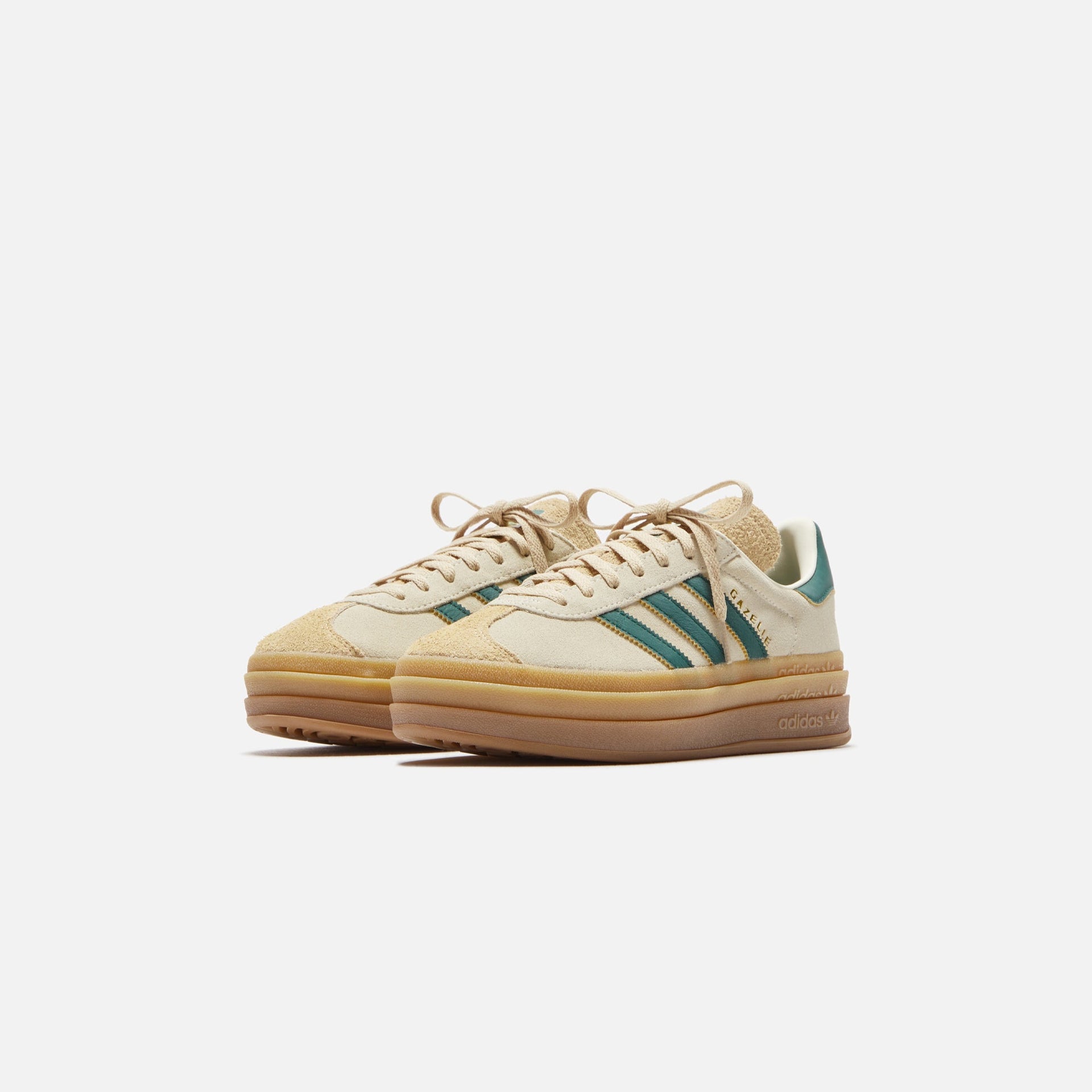 adidas Originals WMNS Gazelle Bold - Cream White / Collegiate Green / Magic