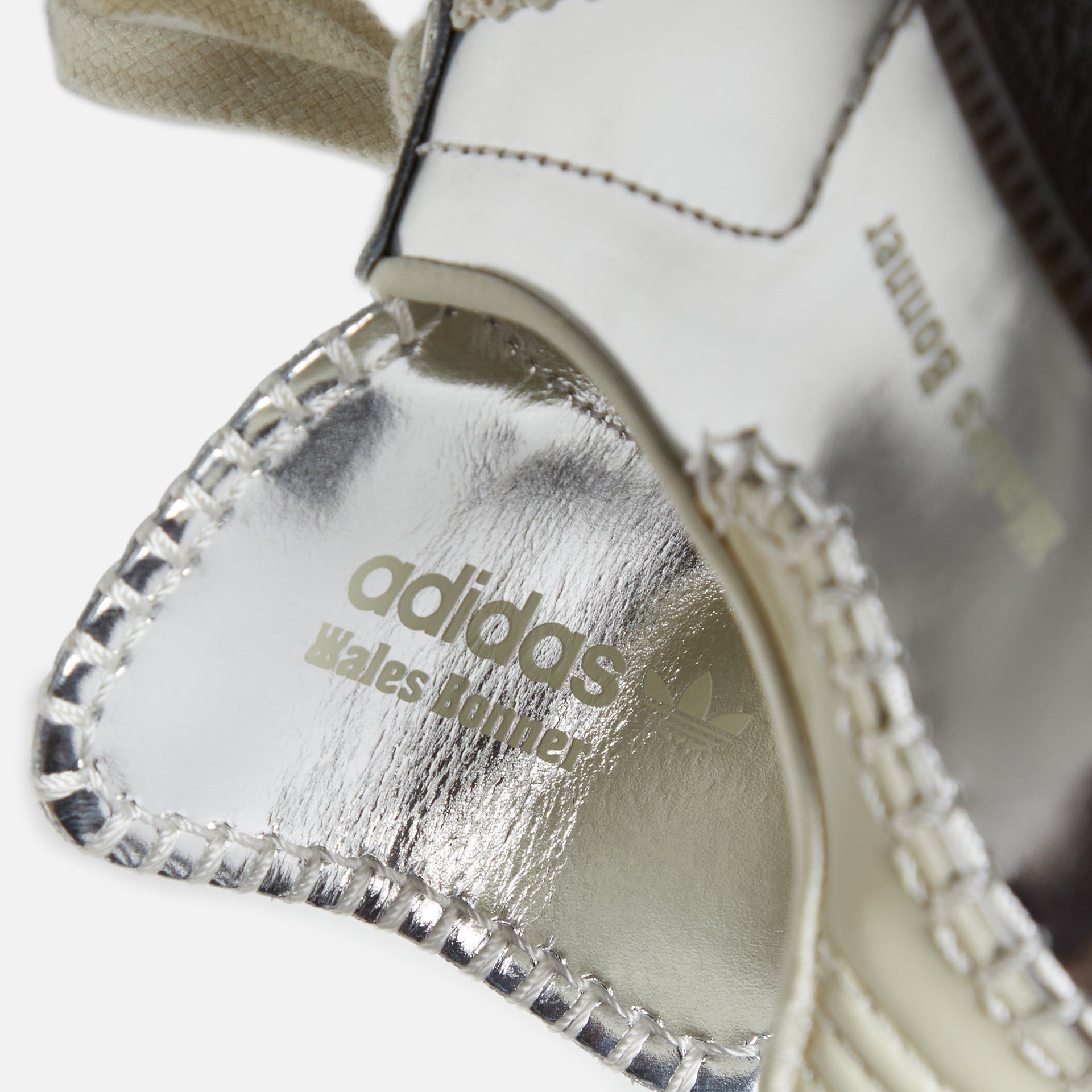 adidas x Wales Bonner Samba - Metallic Silver / Cream / White / Grey