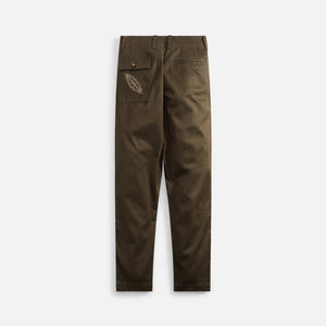Adish Makhlut Worker Cotton Chino Pants - Dark Brown