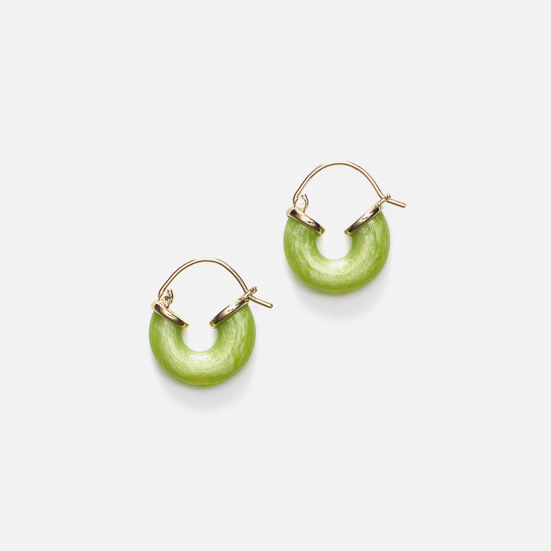 Anni Lu Petit Swell Hoop - Green Oasis