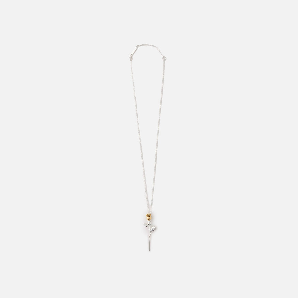 Ambush Rose Charm Necklace - Silver – Kith Europe