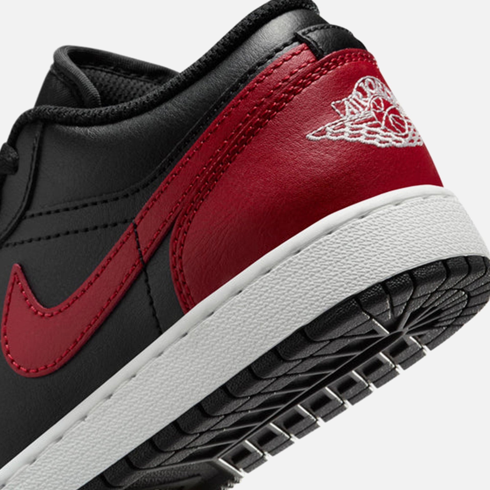 Nike Jordan Grade School Air Jordan 1 Low - Black / Varsity Red / Summit White