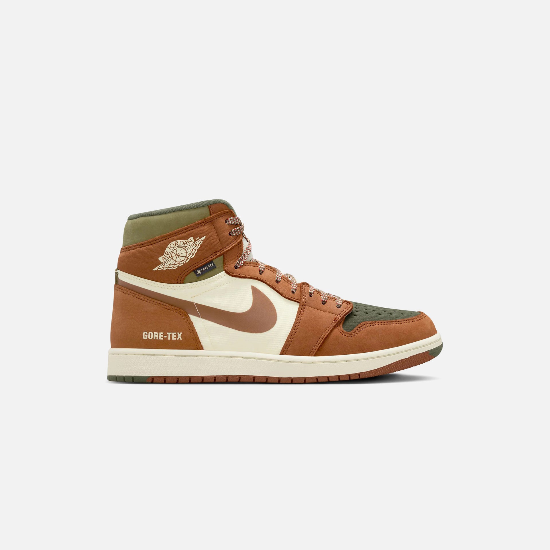 Jordan Air Jordan 1 - Element Legend Sand / Legend Coffee Med Olive / University Red