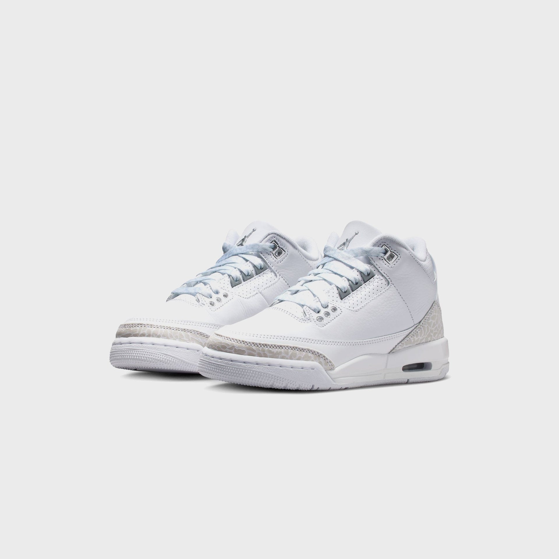 Nike PS Air Jordan 3 Retro - White / Metallic Silver / White