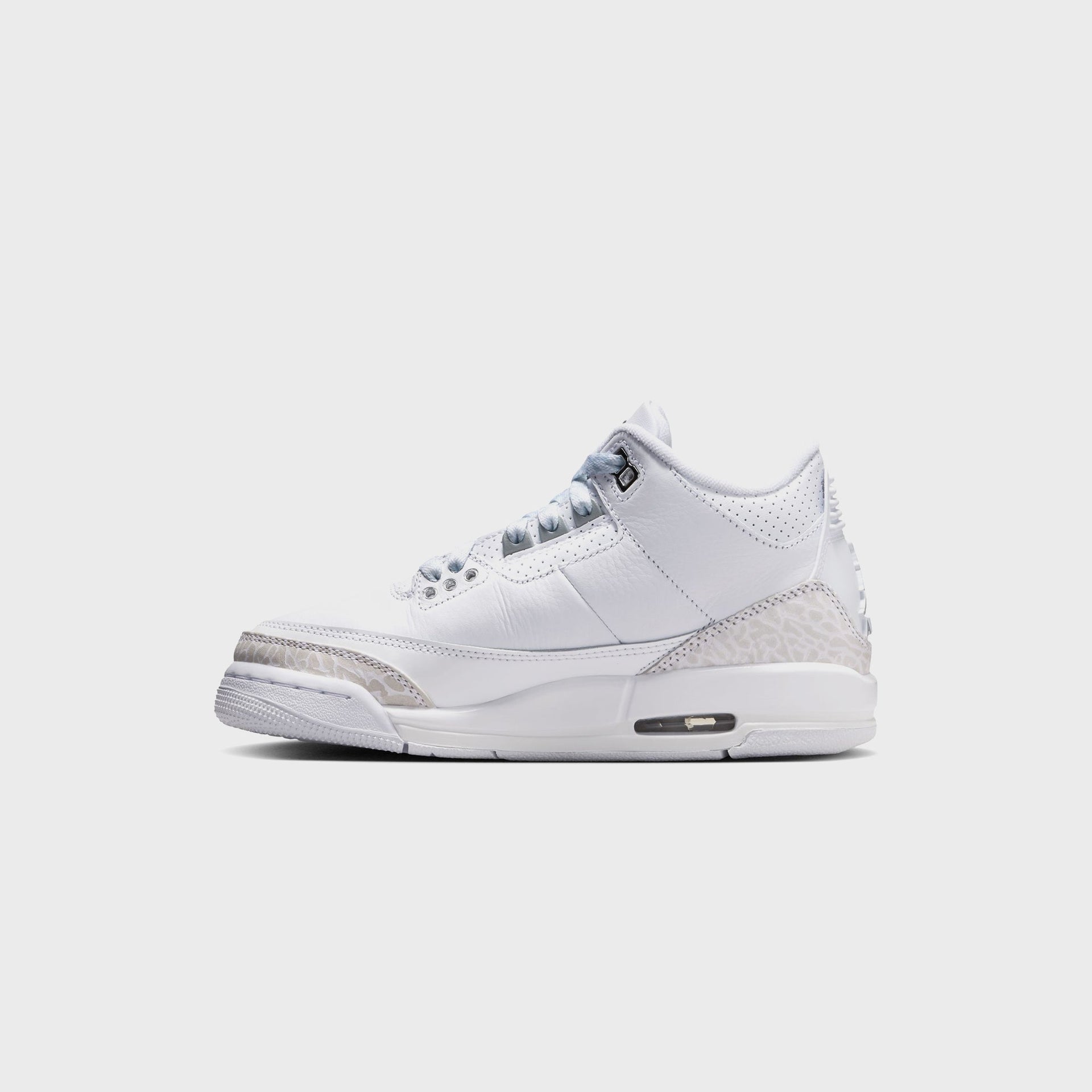 Nike PS Air Jordan 3 Retro - White / Metallic Silver / White