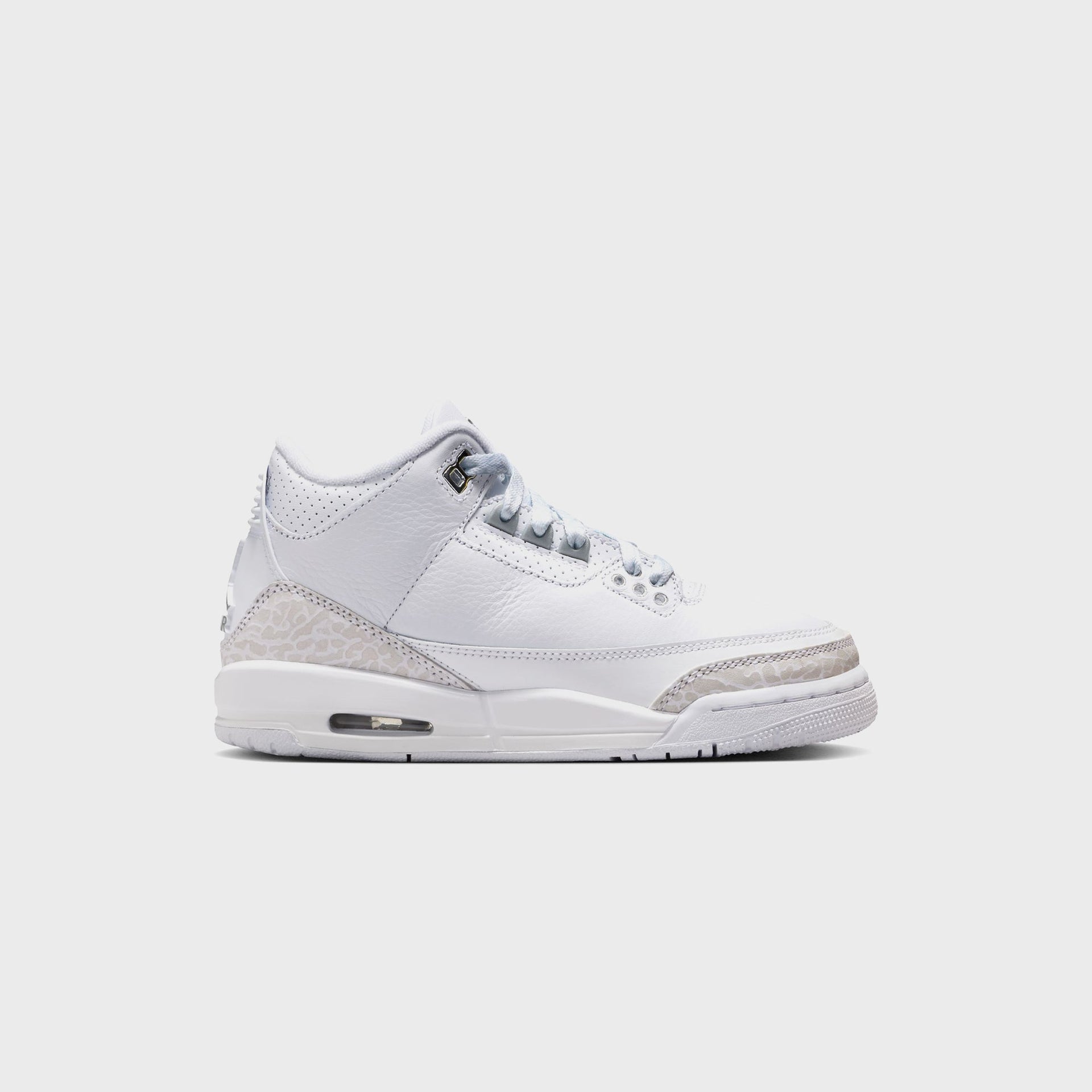 Nike PS Air Jordan 3 Retro - White / Metallic Silver / White
