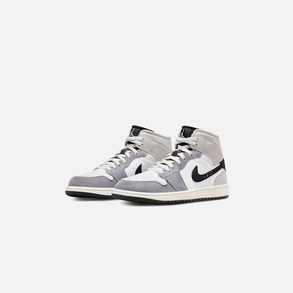 Nike Air Jordan 1 Mid SE Craft - Cement Grey / Black / White – Kith Europe