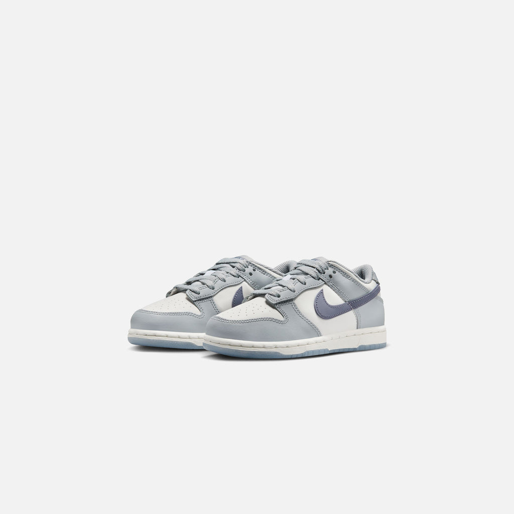 Nike PS Dunk Low - Summit White / Light Carbon / Wolf Grey – Kith Europe