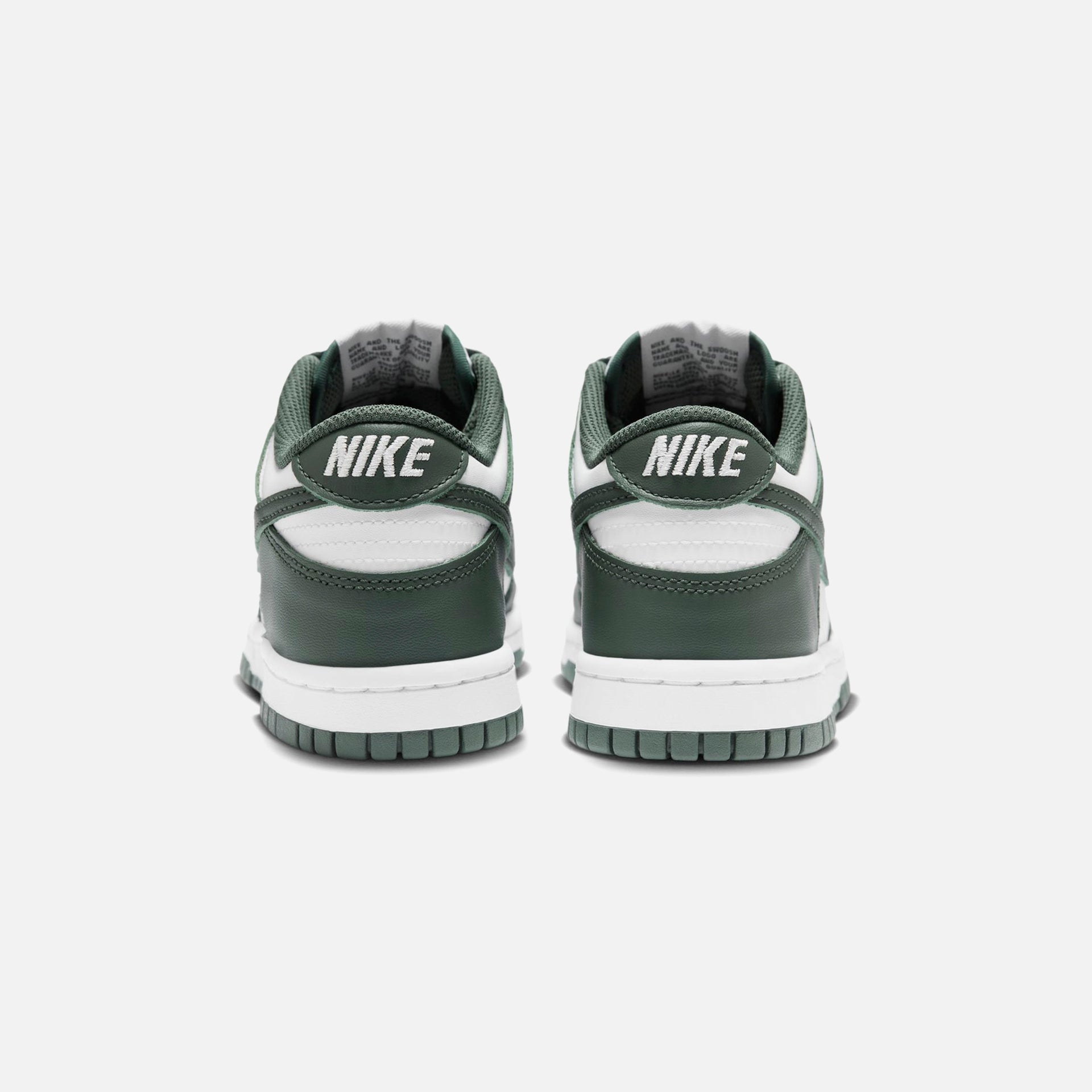 Nike GS Dunk Low - White / Vintage Green