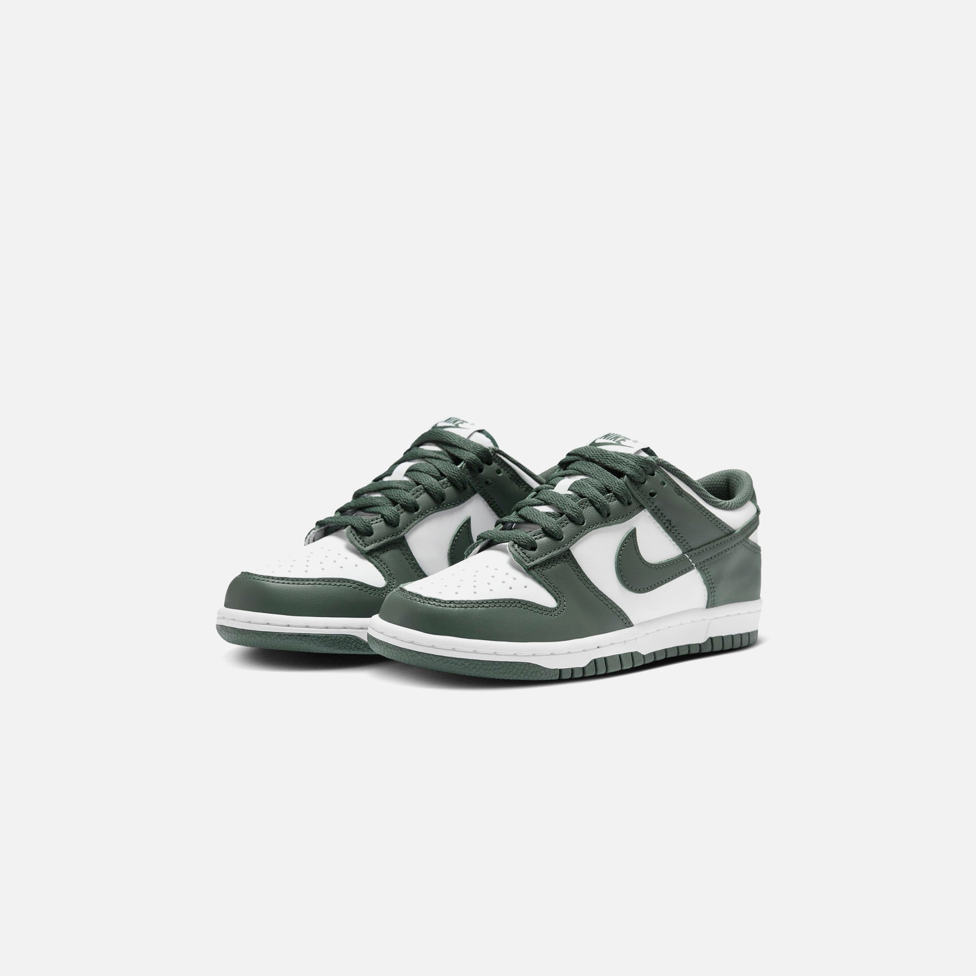 Nike GS Dunk Low - White / Vintage Green