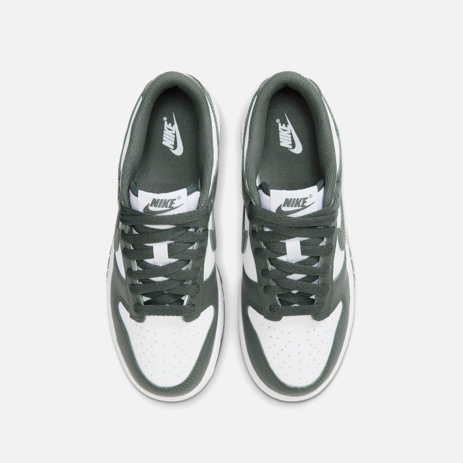 Nike GS Dunk Low - White / Vintage Green