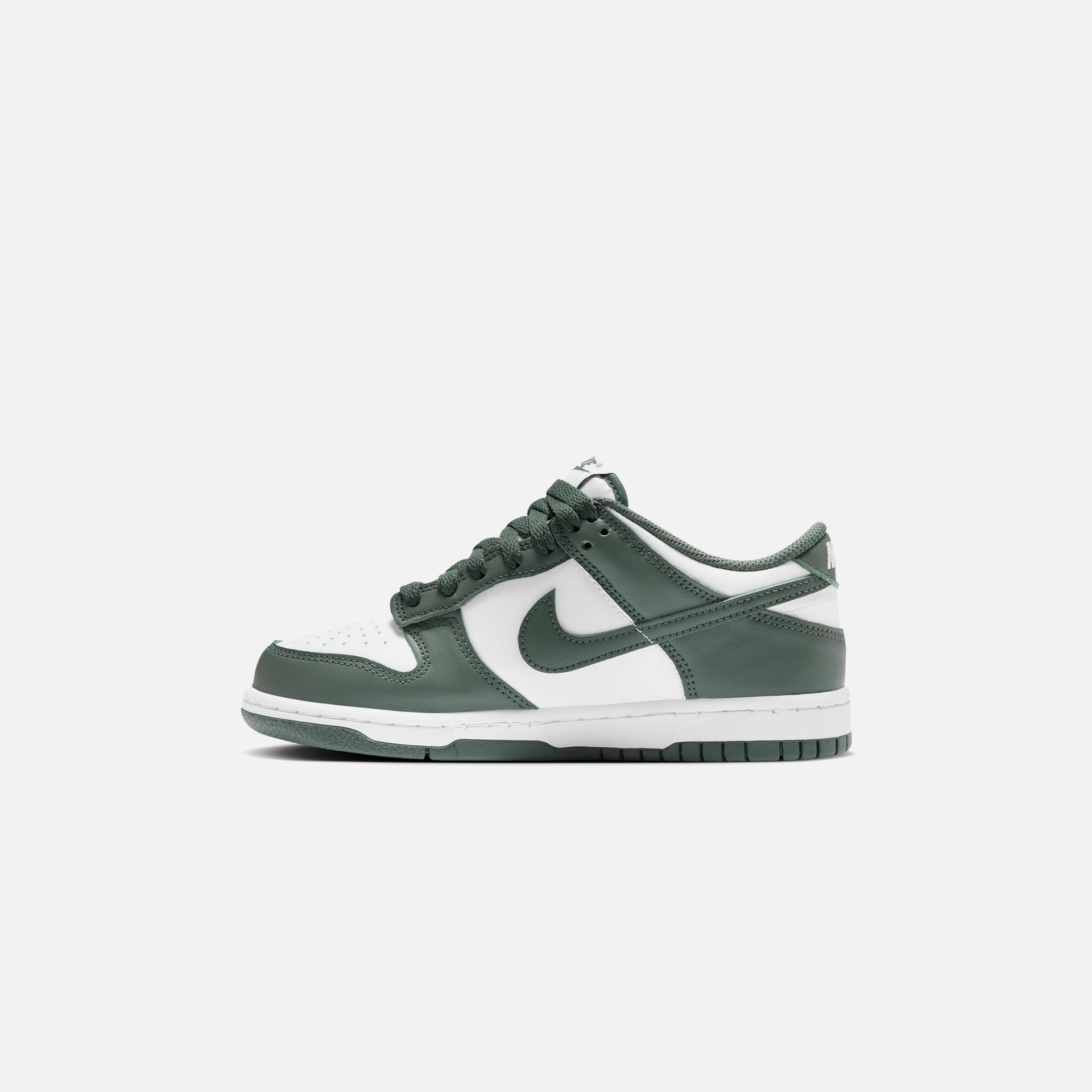 Nike GS Dunk Low - White / Vintage Green