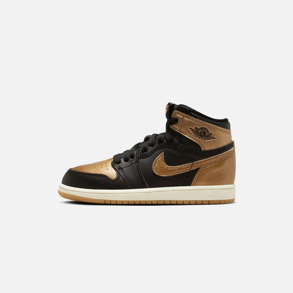 Jordan PS Air Jordan 1 Retro High OG Black Metallic Gold Kith Europe