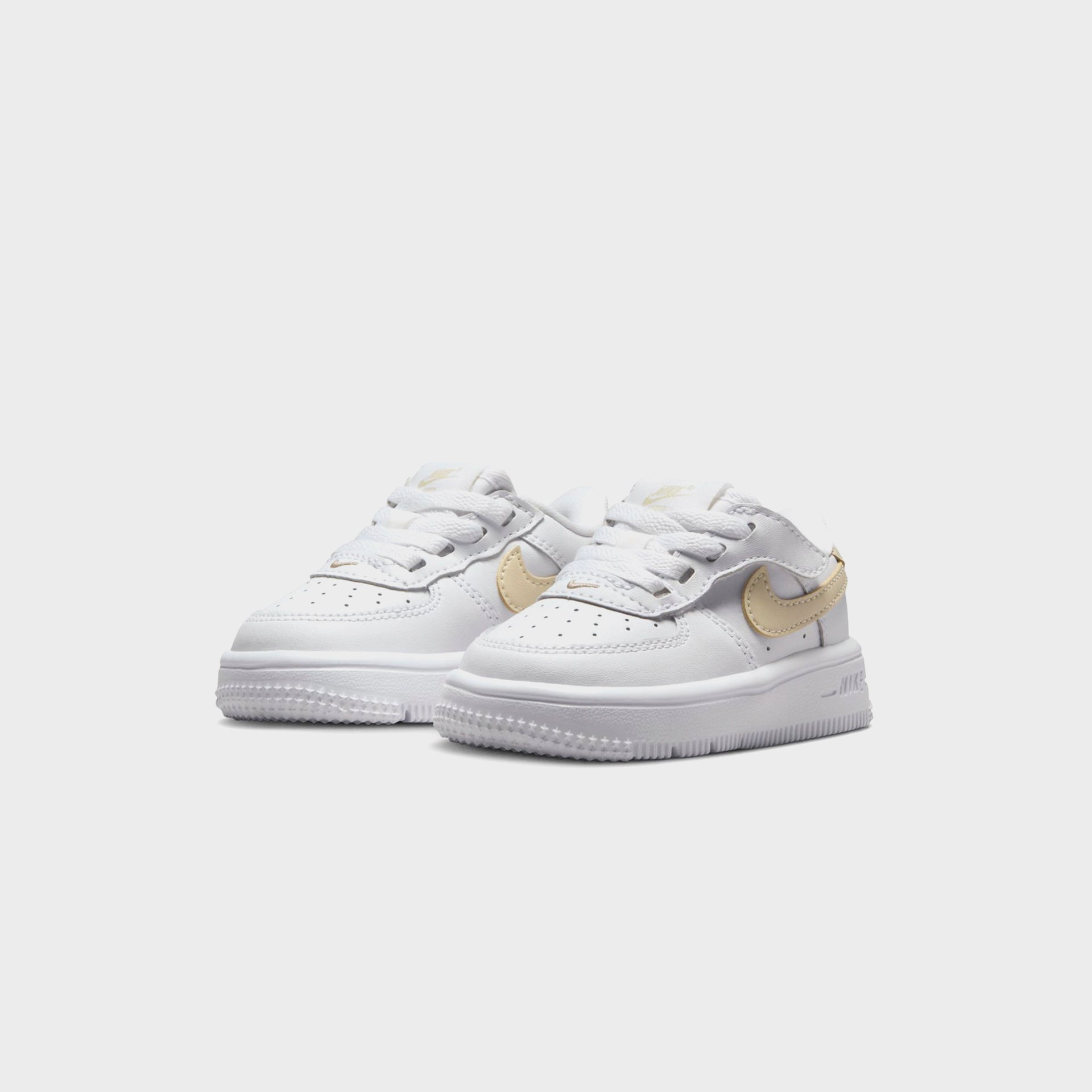 Nike TD Force 1 Low Easyon Bt - White / Light Khaki