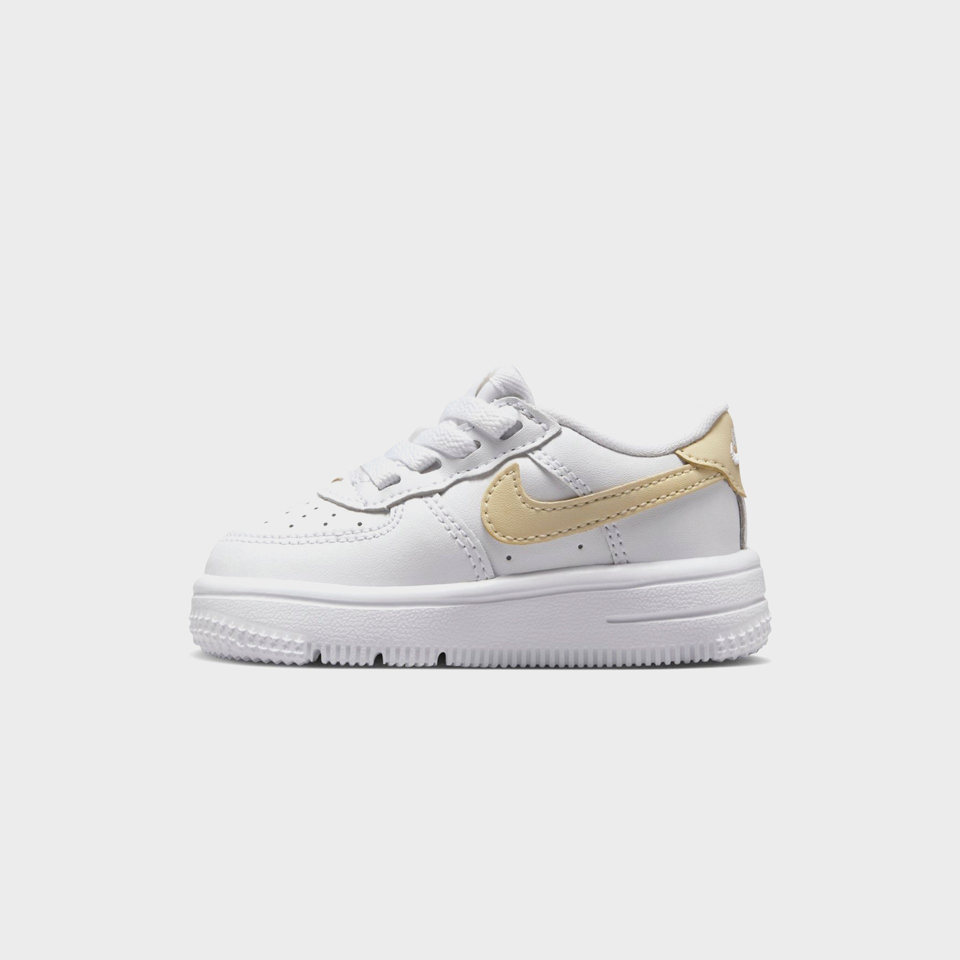 Nike TD Force 1 Low Easyon Bt - White / Light Khaki