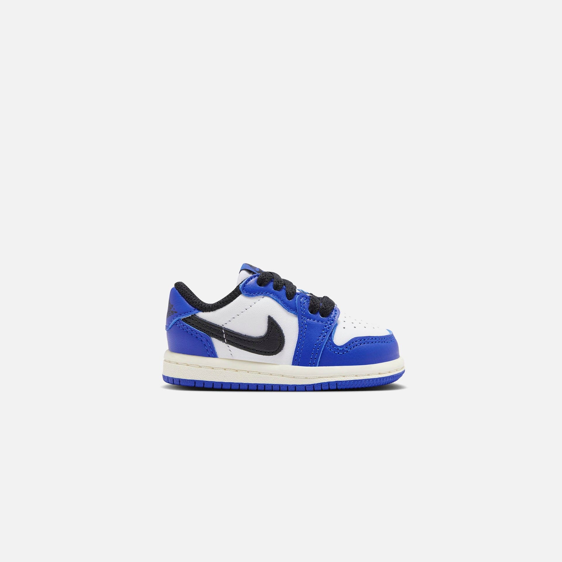 Jordan TD Air Jordan 1 Low OG - White / Black / Game Royal / Sail
