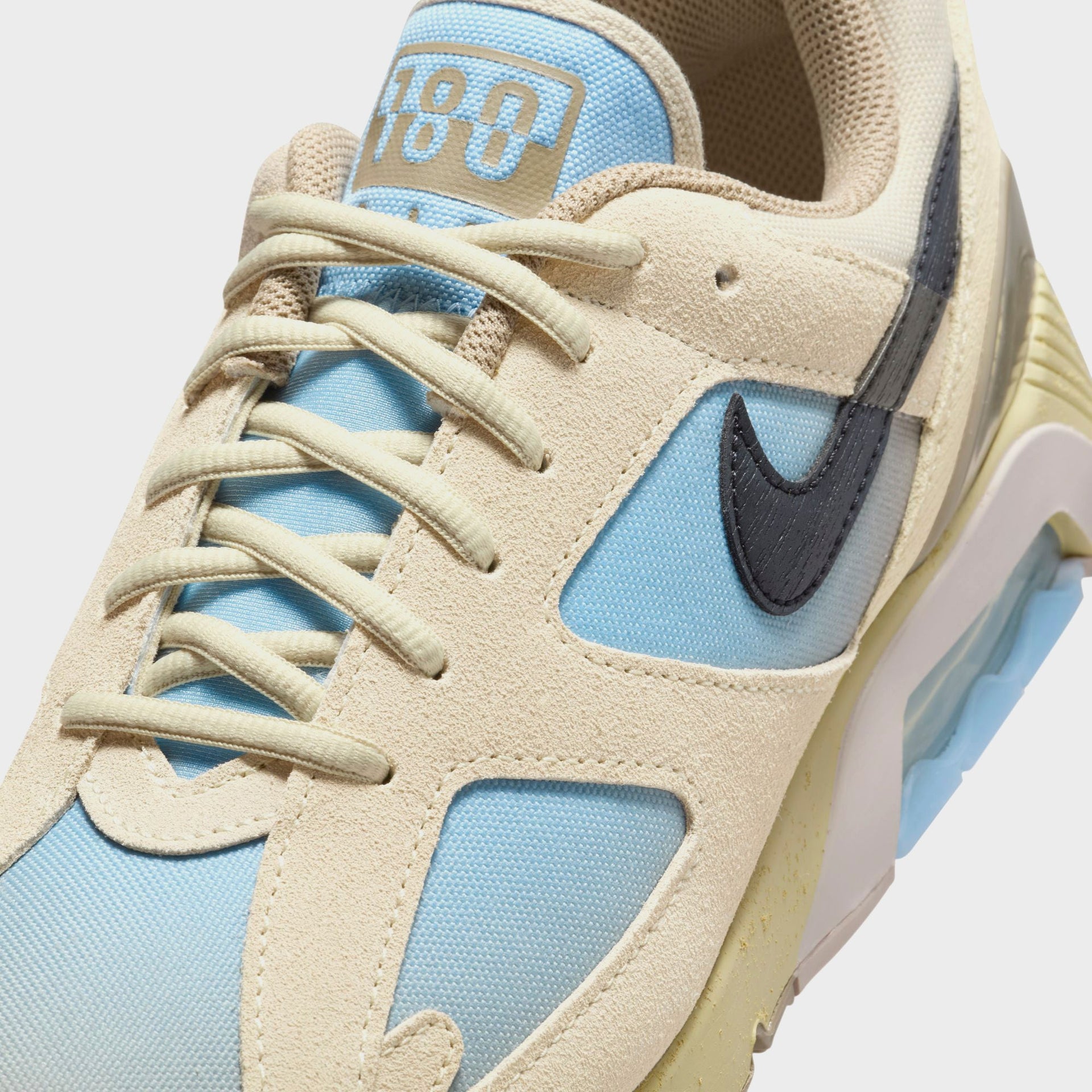 Nike Air 180 - Light Khaki / Black / Team Gold / Psychic Blue