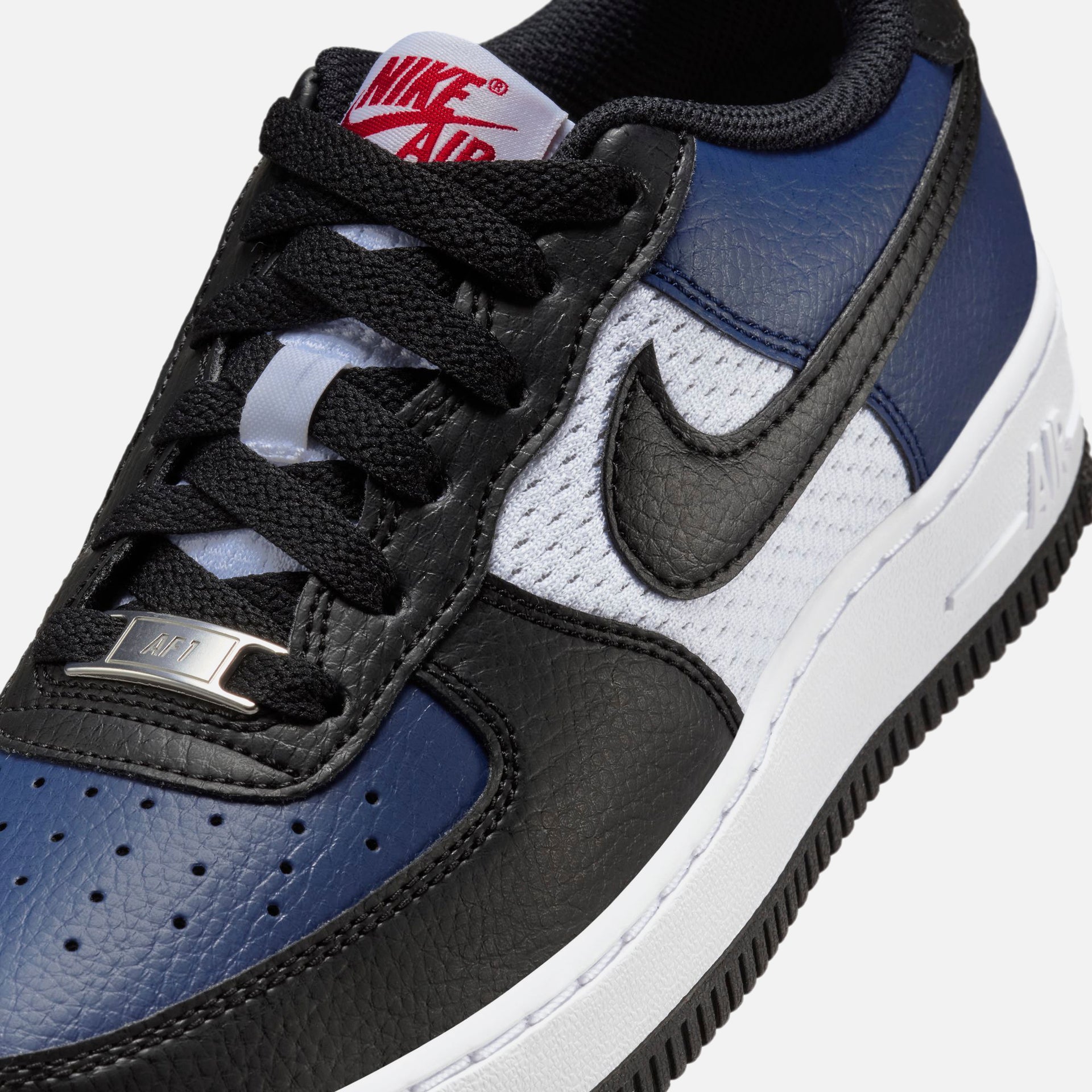 Nike GS Air Force 1 - Midnight Navy / Black / White