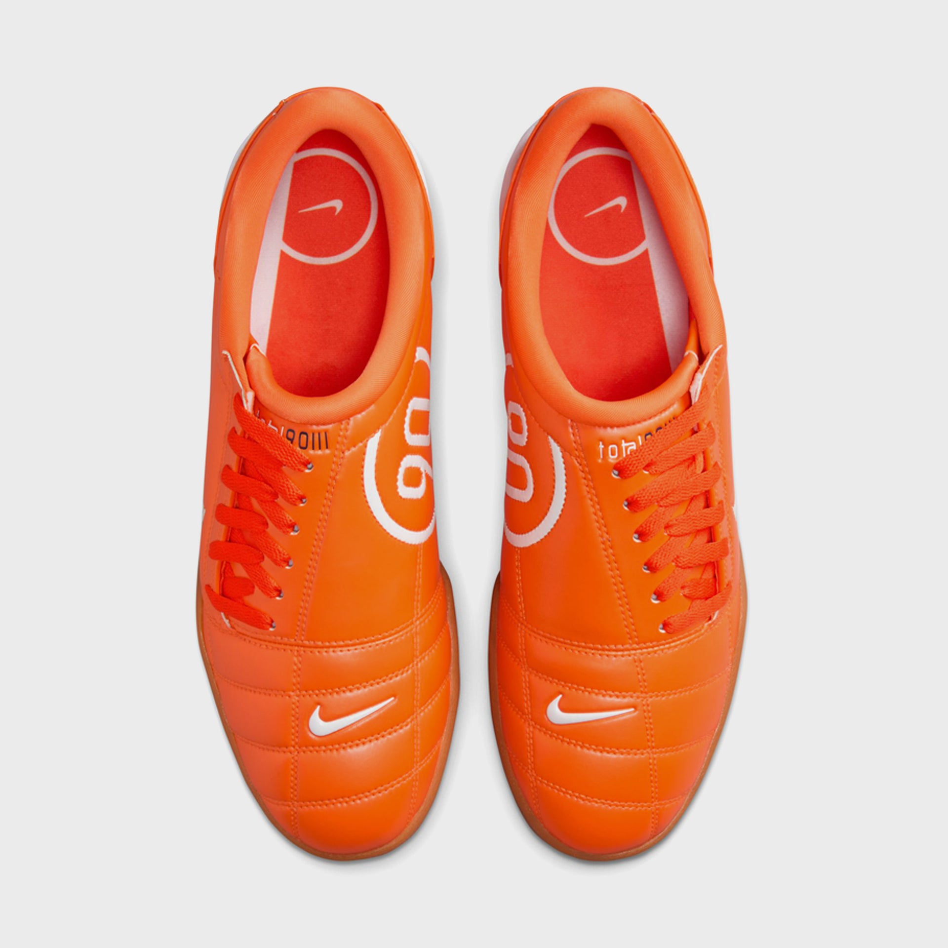 Nike T90 SP - Safety Orange / White Gum / Medium Brown