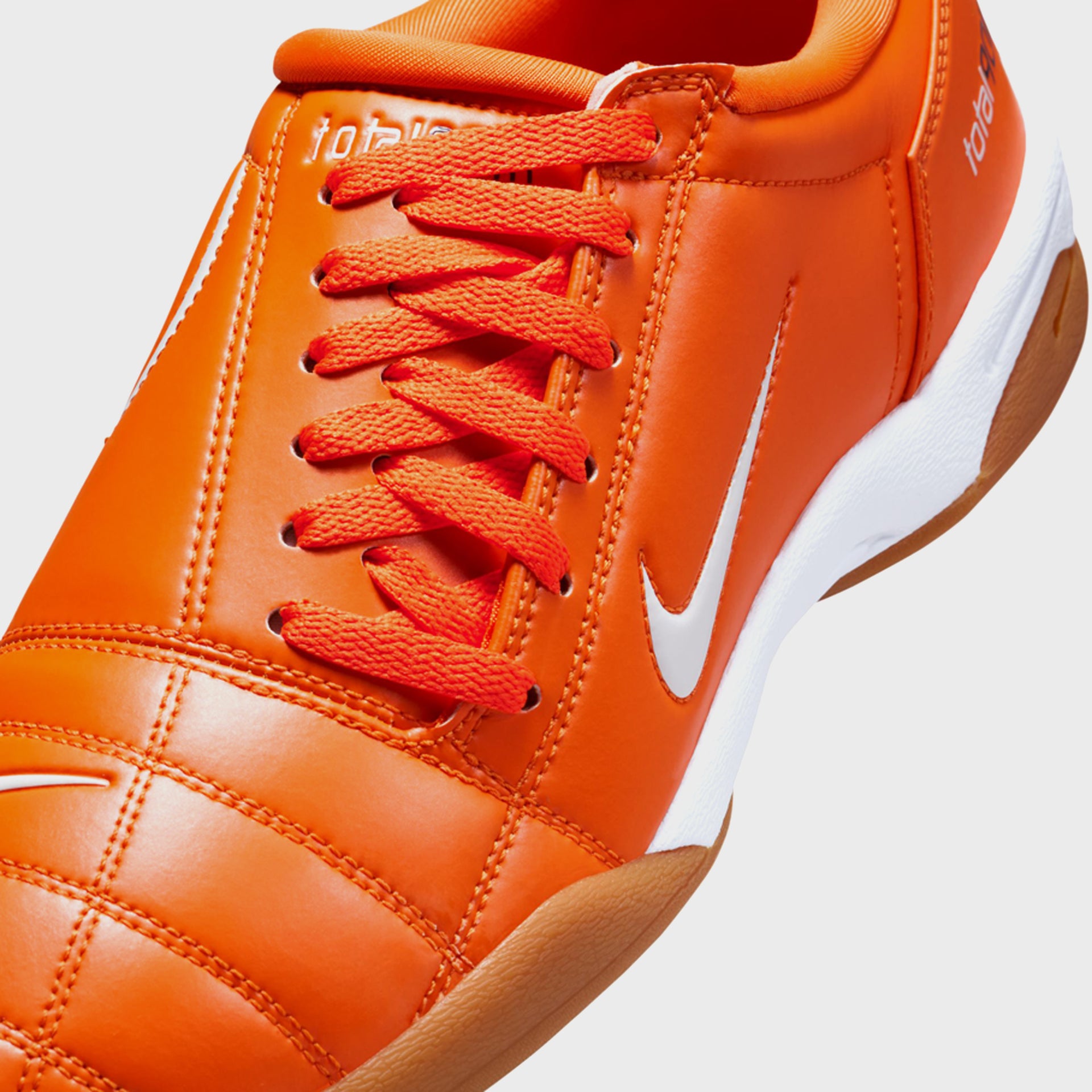 Nike T90 SP - Safety Orange / White Gum / Medium Brown