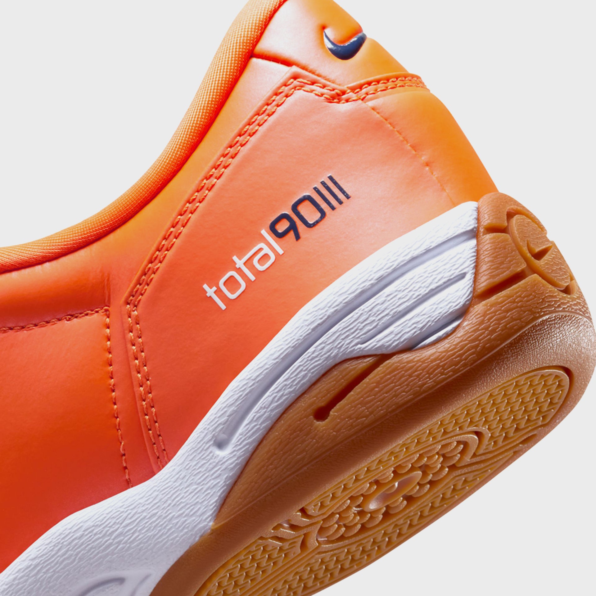 Nike T90 SP - Safety Orange / White Gum / Medium Brown