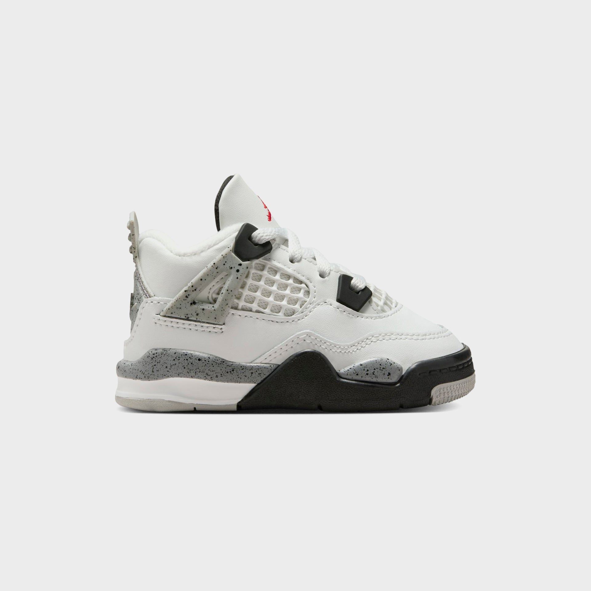 Jordan TD Air Jordan 4 Retro - Summit White / Fire Red / Tech Grey / Black
