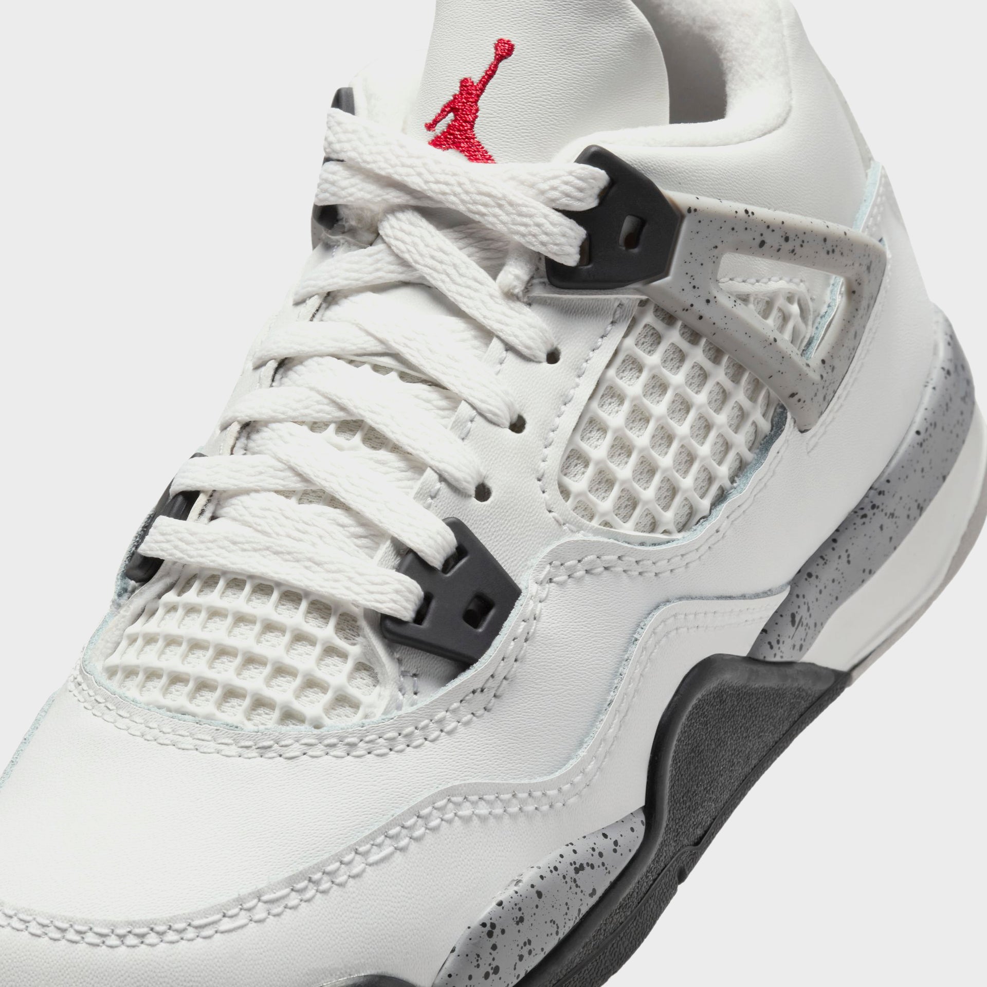 Jordan PS Air Jordan 4 Retro - Summit White / Fire Red / Tech Grey / Black