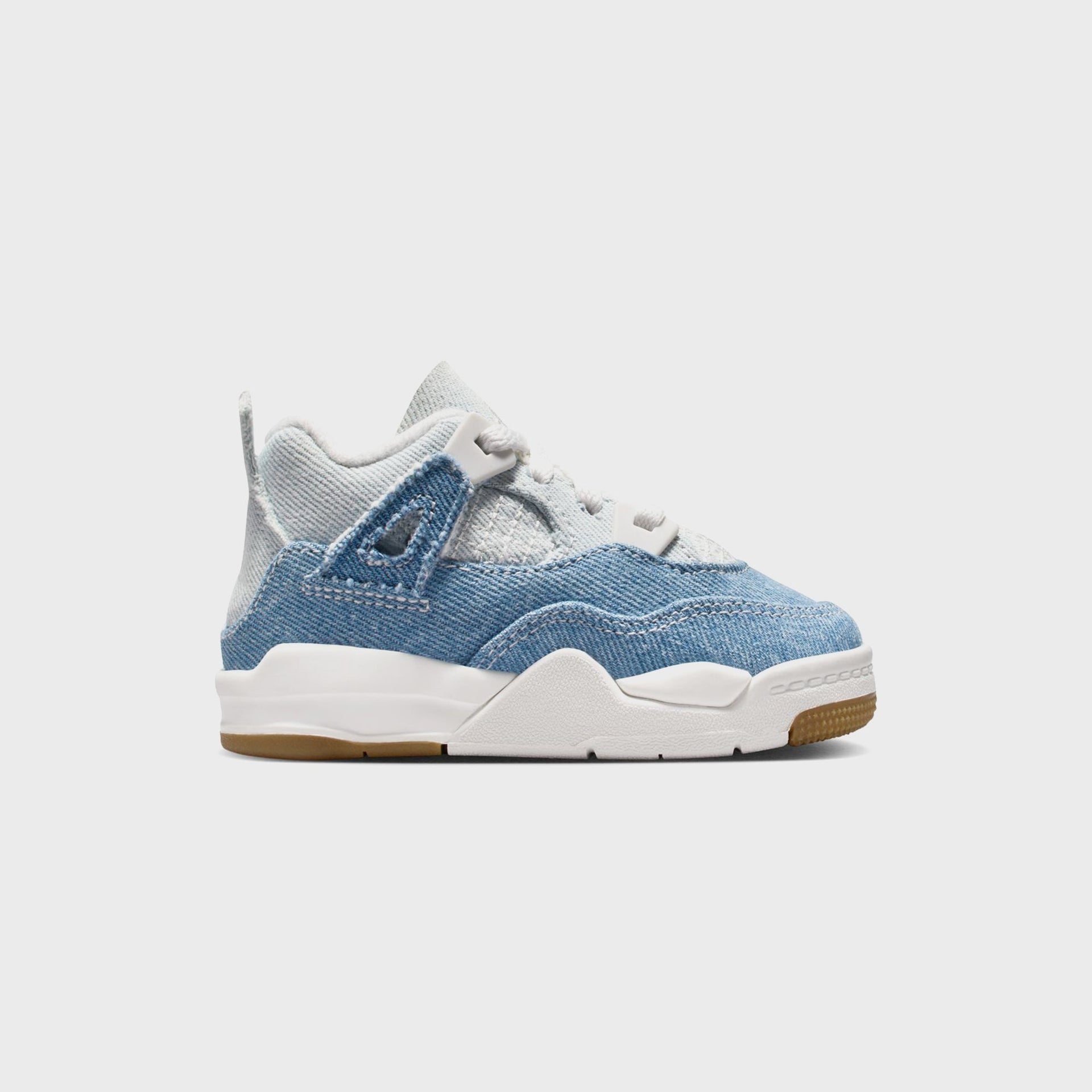 Jordan TD Air Jordan 4 Retro - Tex Sail / Worn Blue / Metallic Gold