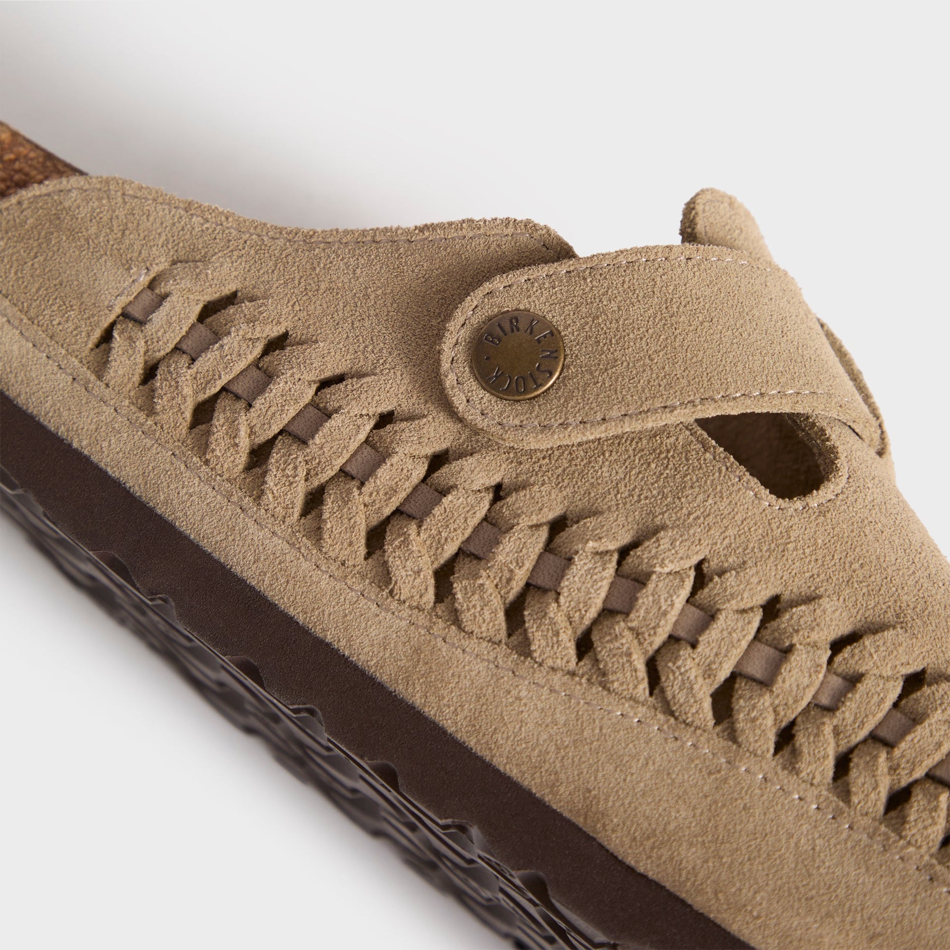 Kith for Birkenstock WMNS Suede Boston Braided - Taupe